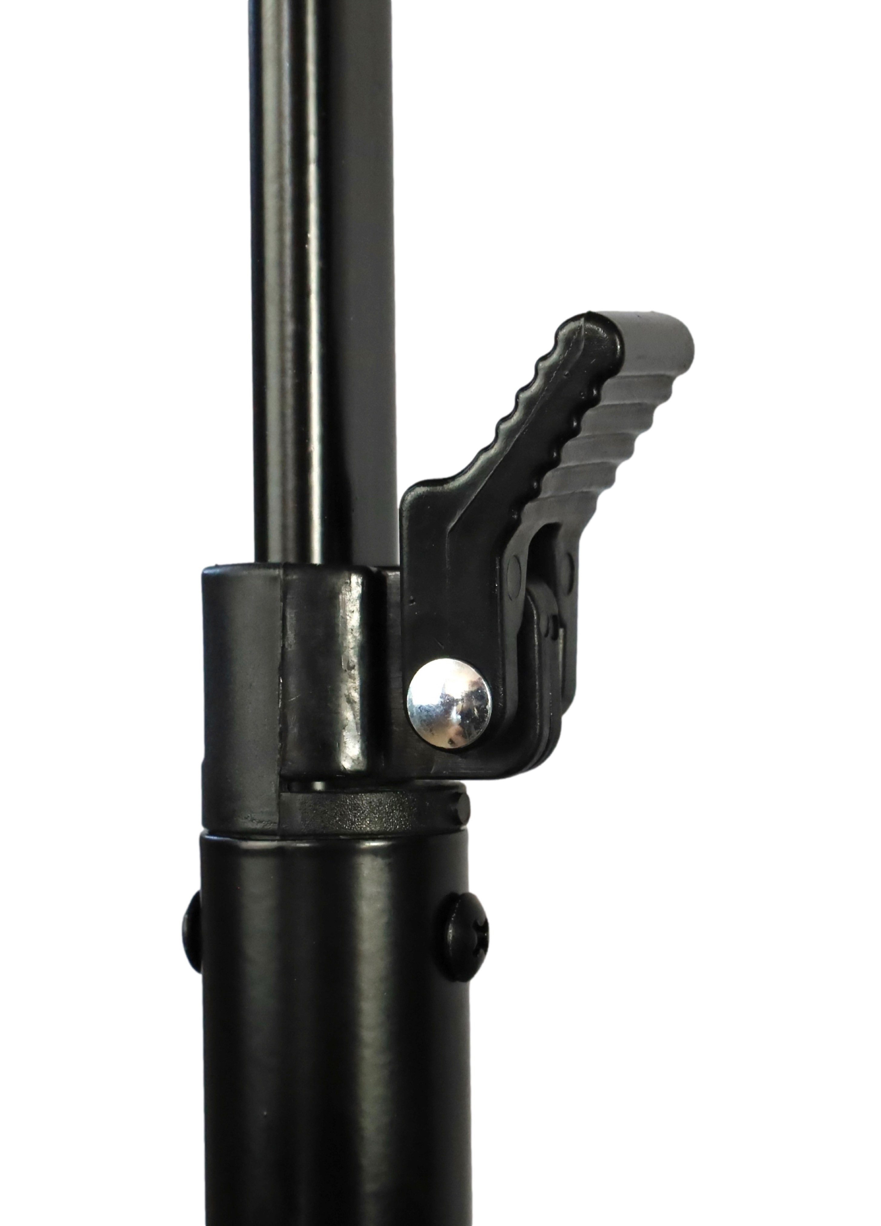 Frosal Nick PRO folding wagon with push handle, canopy & brake, grey, grey, foldable