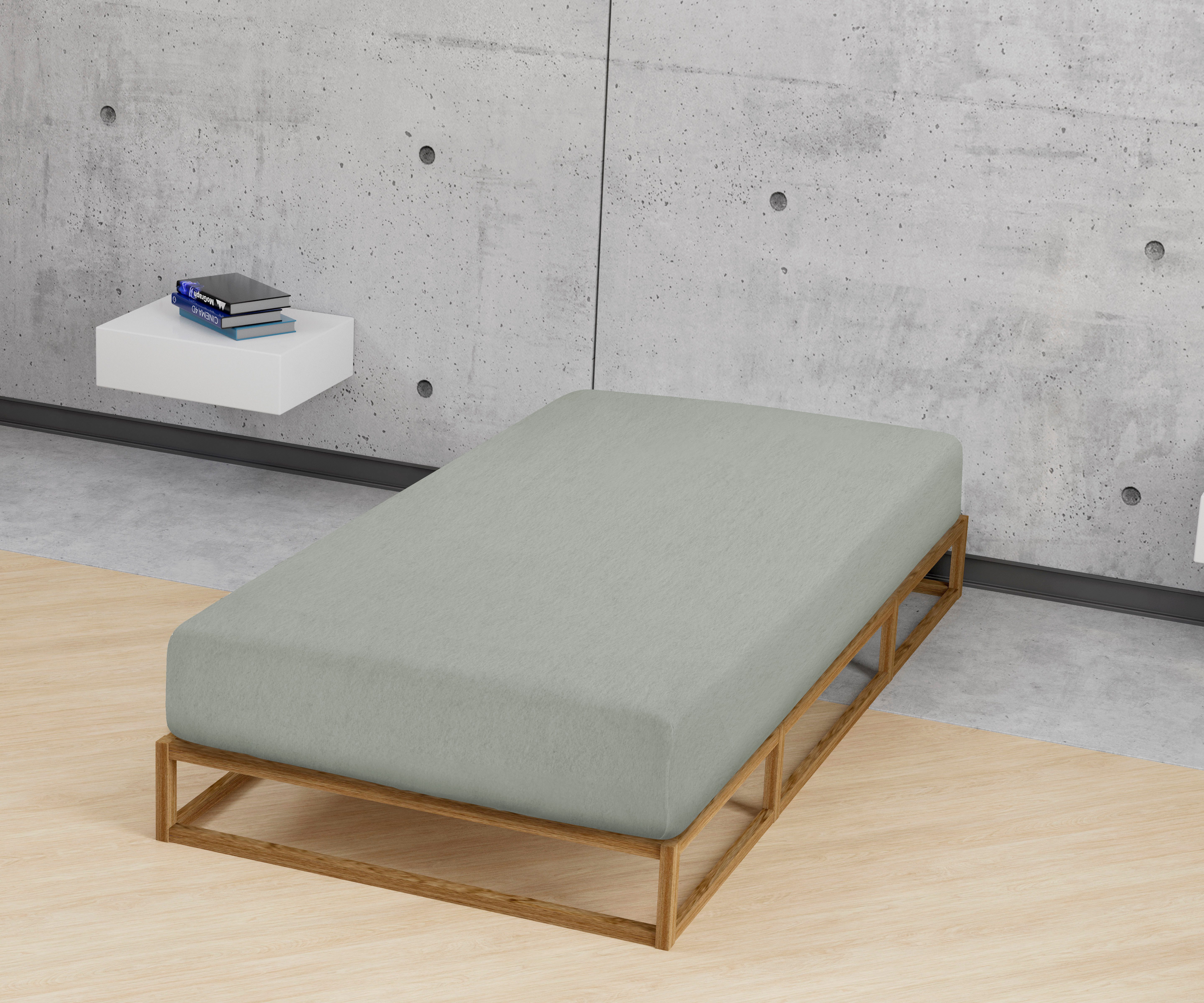 Biberna Spannbettlaken Hermal, Flanell, Gummizug: rundum, (1 Stück), 100% B günstig online kaufen