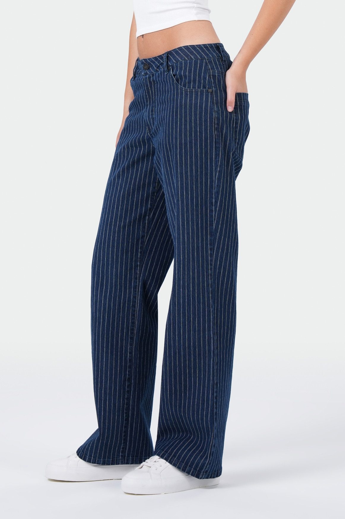 Miracle of Denim Weite Jeans Nicola Wide Leg günstig online kaufen