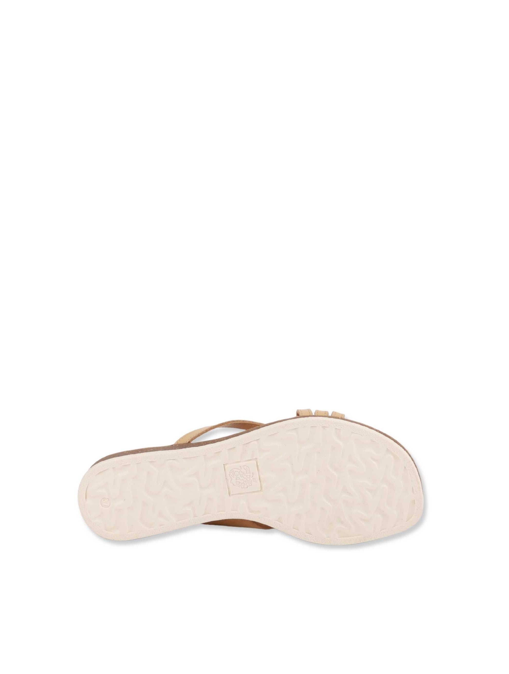Apple of Eden IRMA 40 - Sandalen Echtleder bequeme Damen Sommerschuhe Schlappen