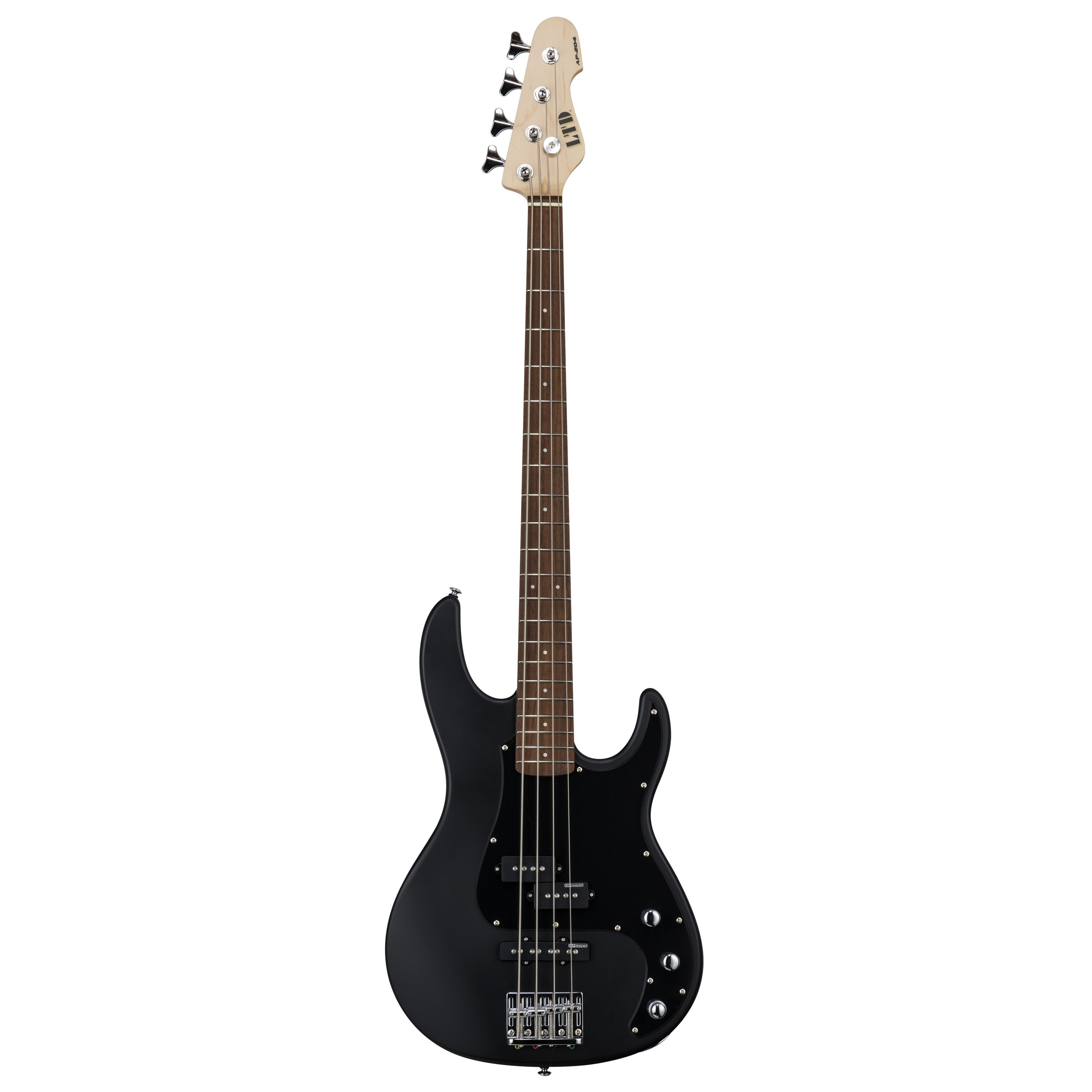 ESP E-Bass, LTD AP-204 Black Satin, E-Bässe, 4-Saiter E-Bässe, LTD AP-204 Black Satin - E-Bass