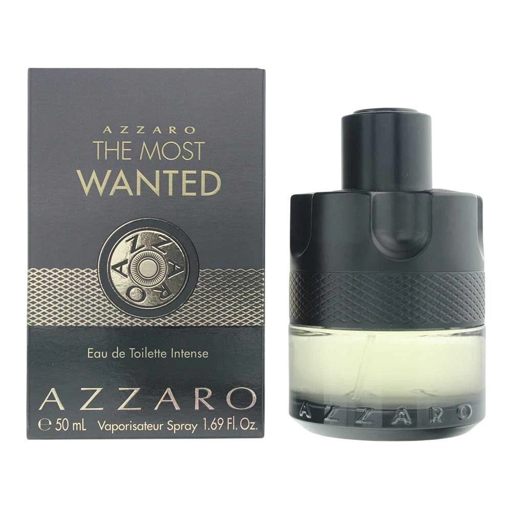 Azzaro Eau de Toilette The Most Wanted Intense EDT Herren Spray, Frisch-aromatischer Duft mit Lavendel, Bergamotte und Likör-Akkord