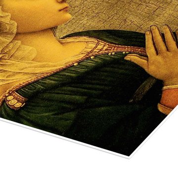 Posterlounge Poster Fra Filippo Lippi, Madonna, Malerei