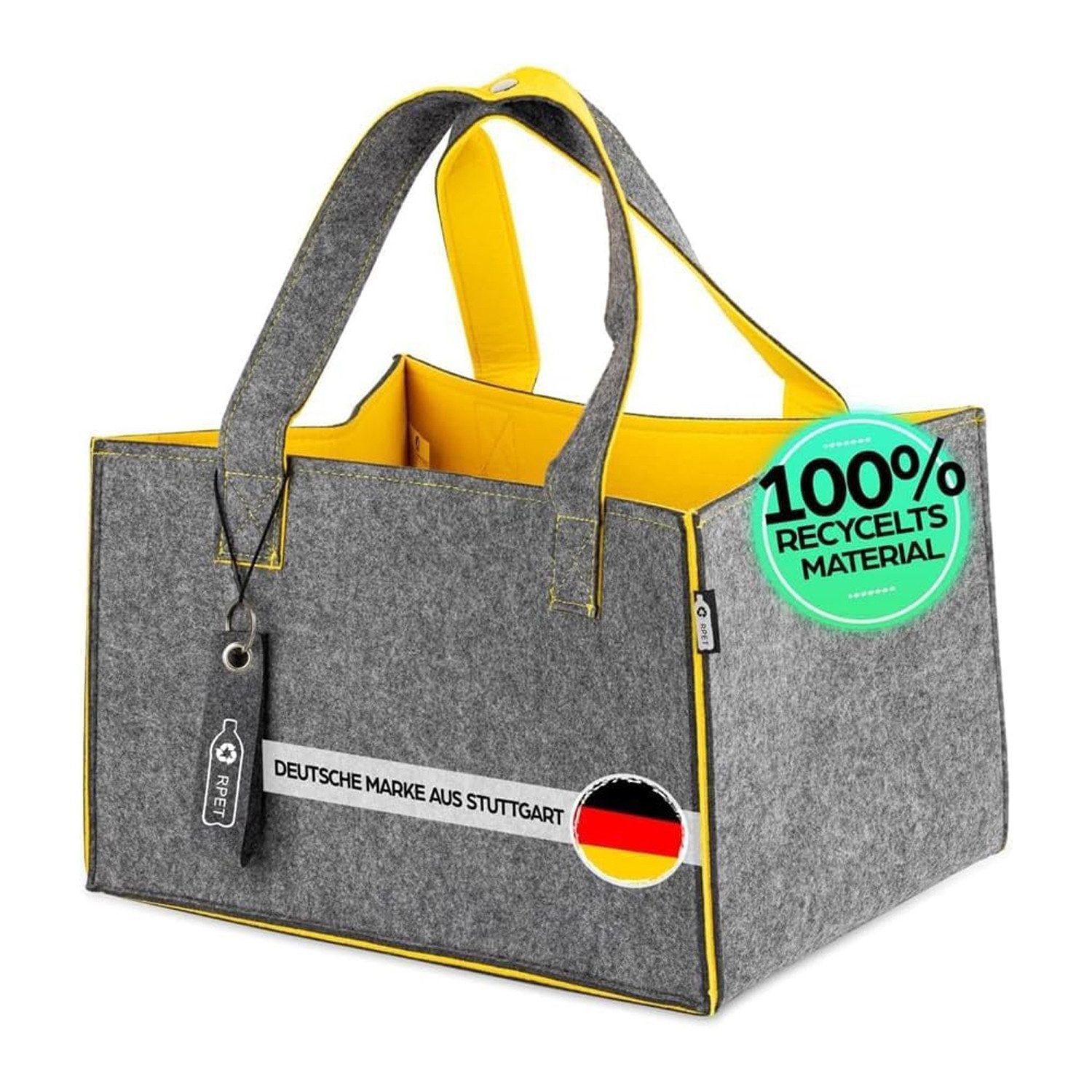 Tanndesign Einkaufskorb Einkaufs- & Kaminholzkorb Filz günstig online kaufen