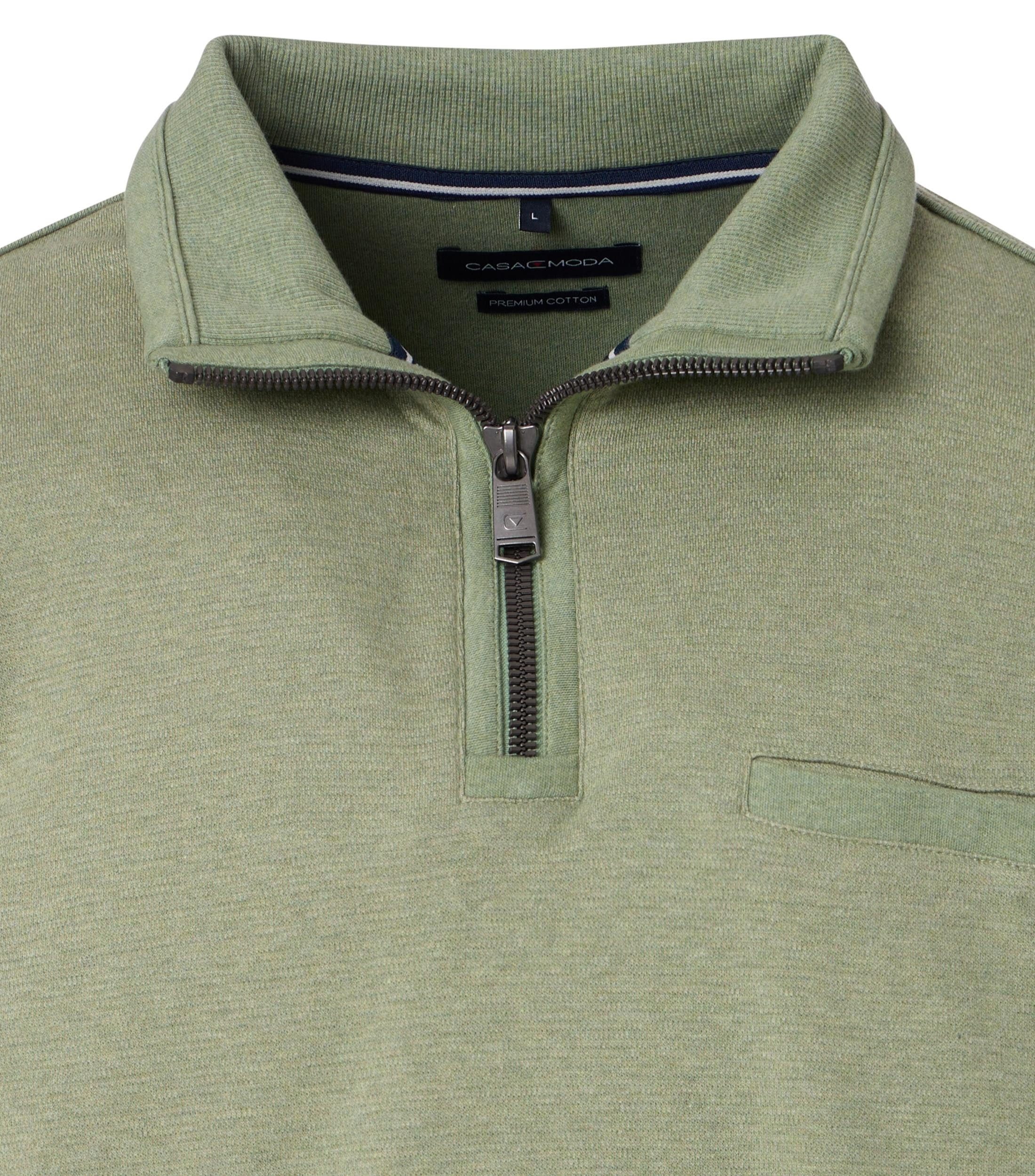 CASAMODA Sweatshirt Sweatshirt mit Zip S günstig online kaufen