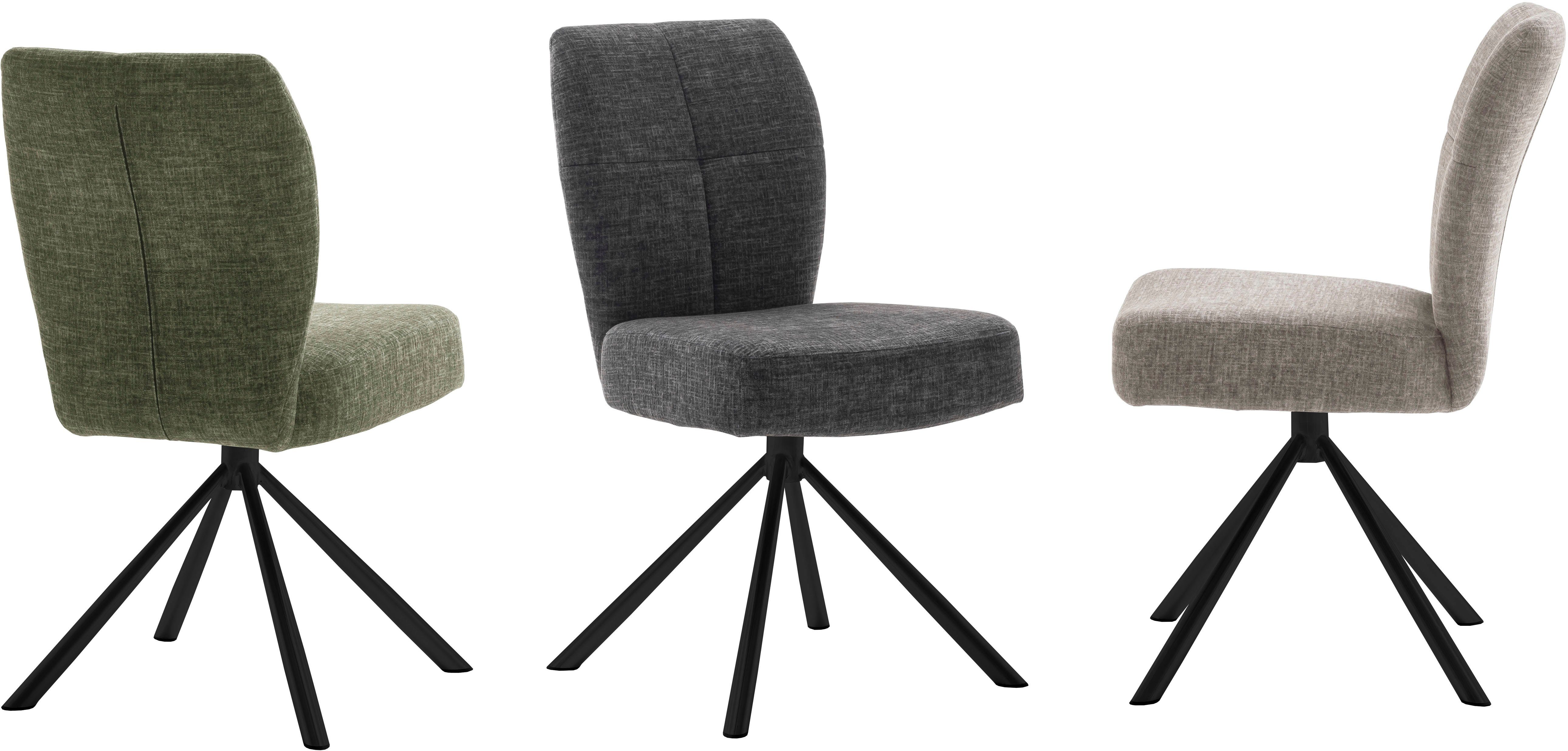 MCA furniture Esszimmerstuhl KEA, (2er-Set), 360°,Taschenfederkern, günstig online kaufen