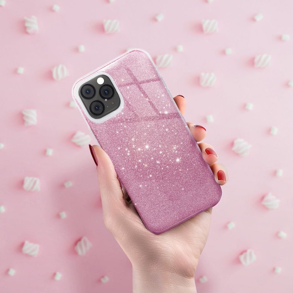 COFI 1453 Handyhülle Shining Hülle für XIAOMI Redmi Note 15 Pro 4G Rosa Case Stoßfest 6,77 Zoll, Funkelnde Glitzeroberfläche mit Glamour-Effekt – Bild 2 von 4
