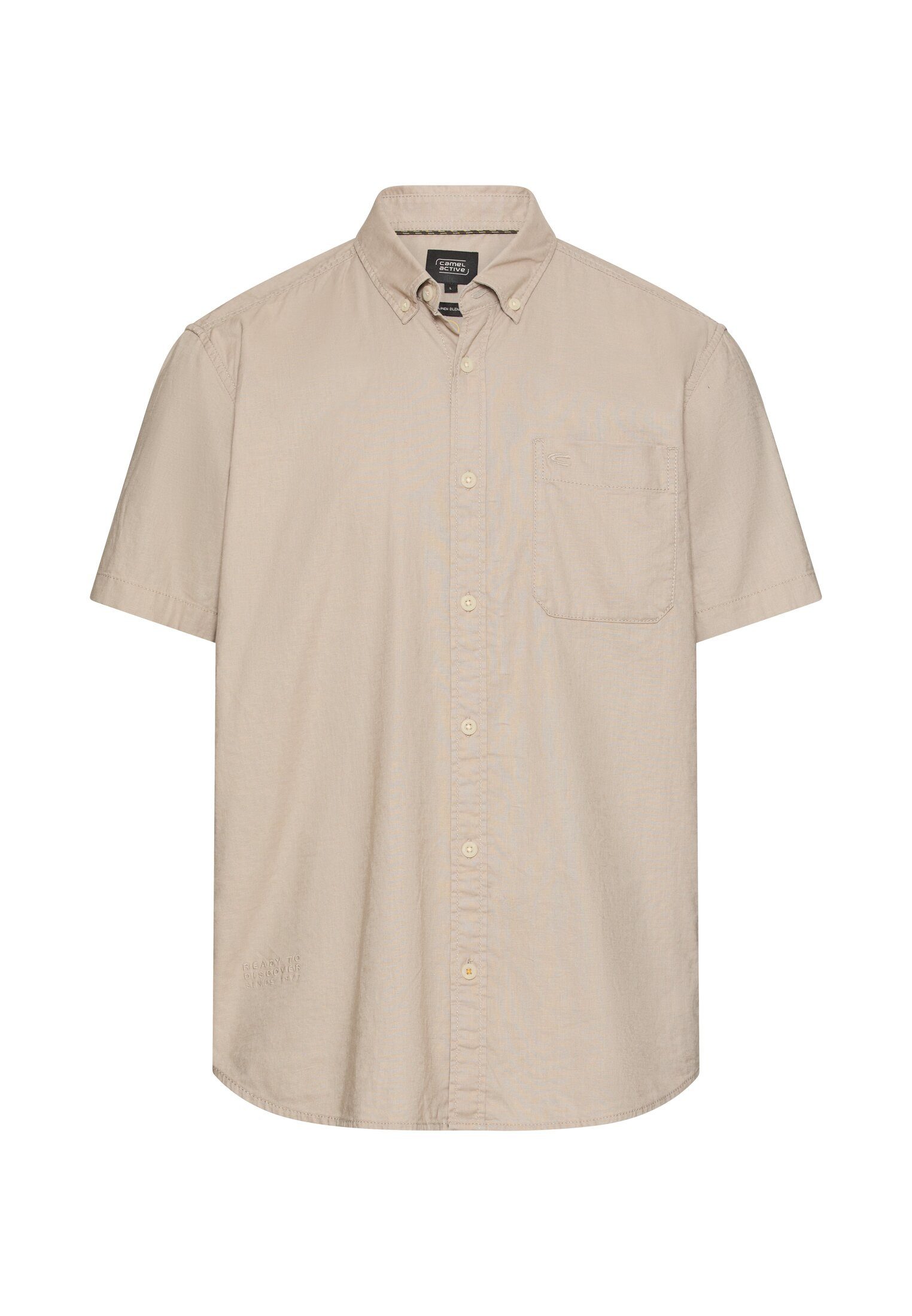 camel active Kurzarmhemd mit Brust Tasche