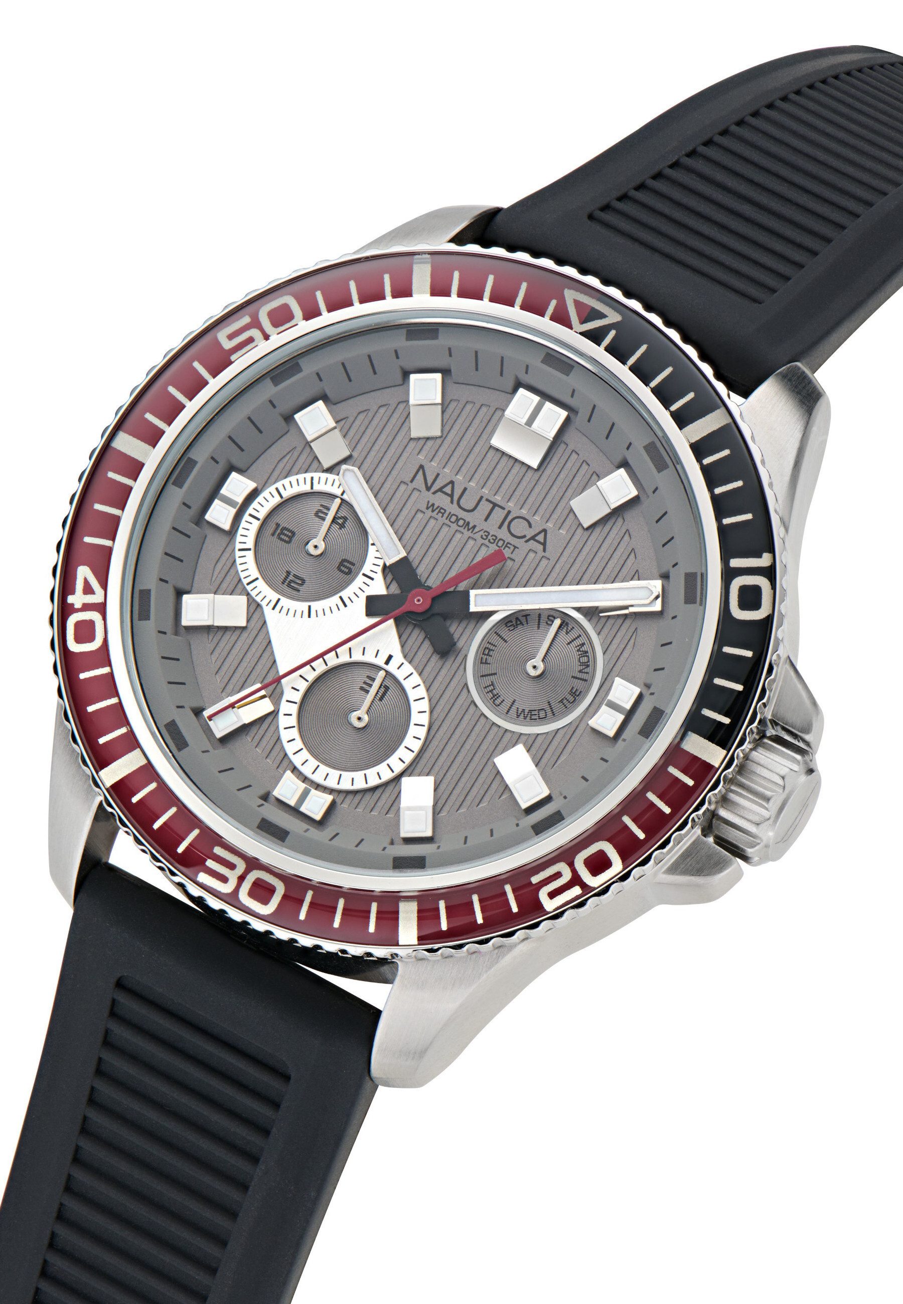 NAUTICA Quarzuhr NCT WINDROSE, (1-tlg., Not a set – not applicable to this product), Quarz-Chronographenuhr