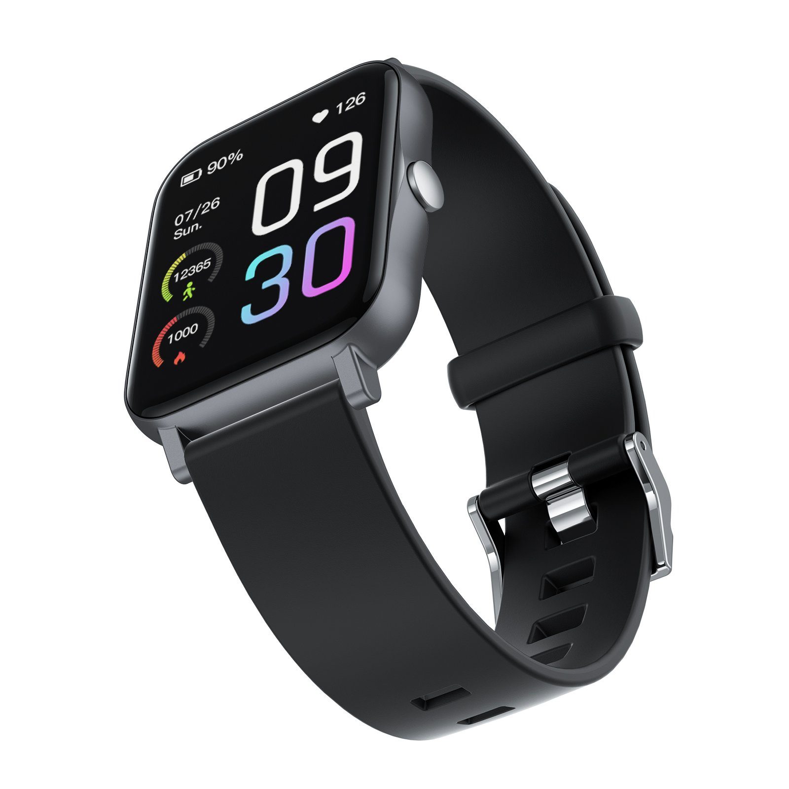 Uhr FELIXLEO Uhr Fitness Touchscreen,IP68 Smartwatch-Armband Smartwatch, Fitness Tracker GTS2 1.7"