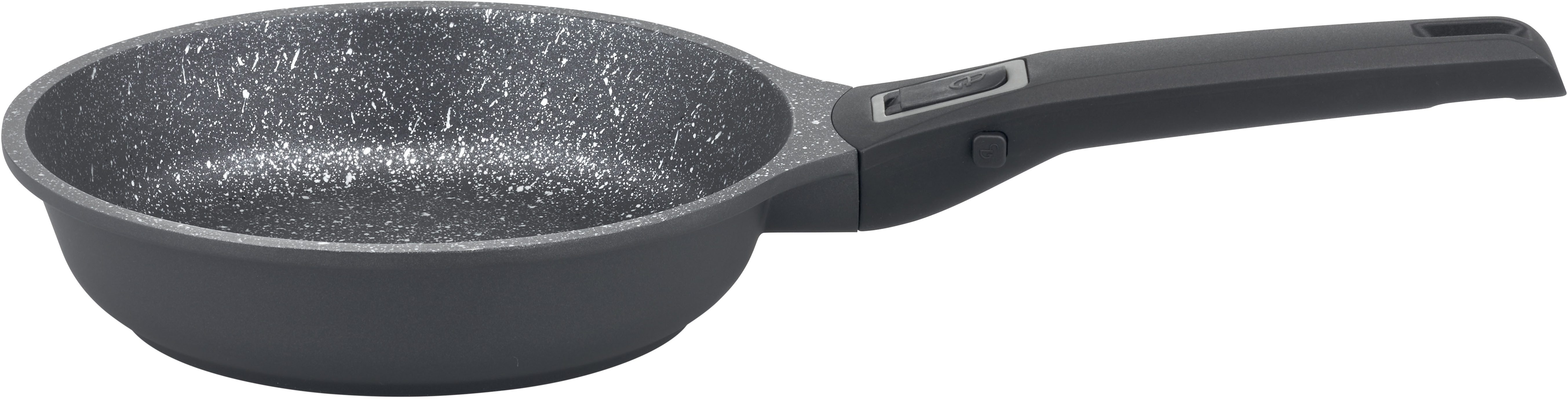 GSW Bratpfanne Easy Click, Aluminiumguss (1-tlg), abnehmbarer Griff, Induktion