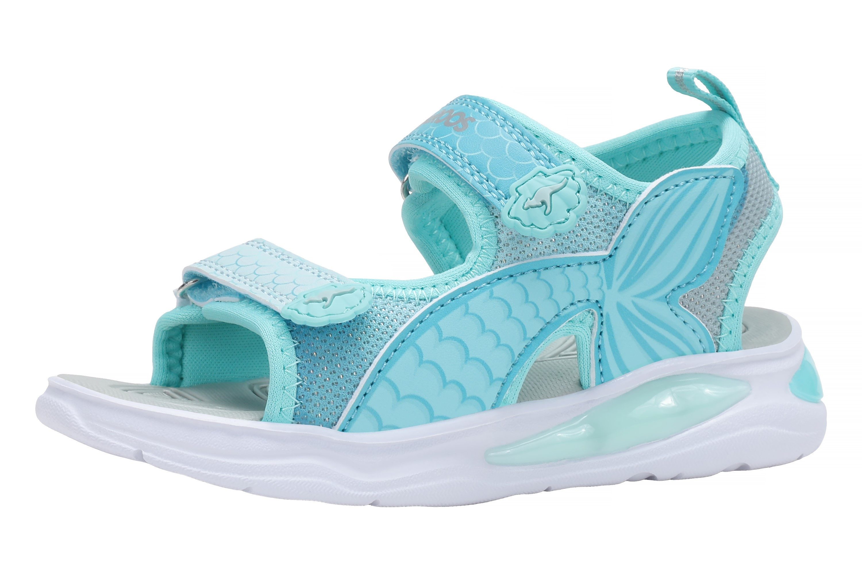 KangaROOS K-SLS ARIEL Sandale mit Blinkfunktion, sportlicher Stil, mit Gummilaufsohle