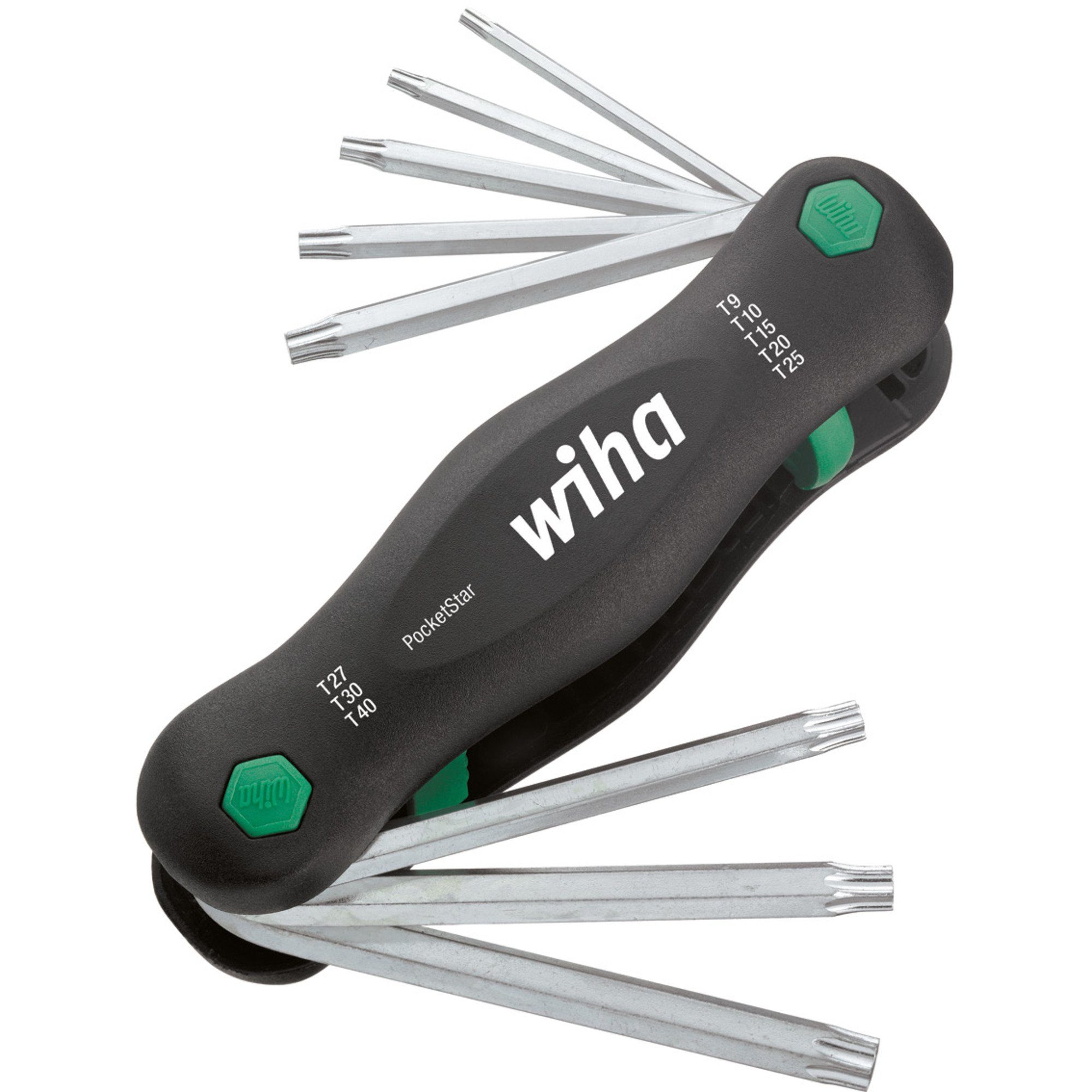 Wiha Schraubendreher Wiha Multitool PocketStar TORX, (8 Werkzeuge)