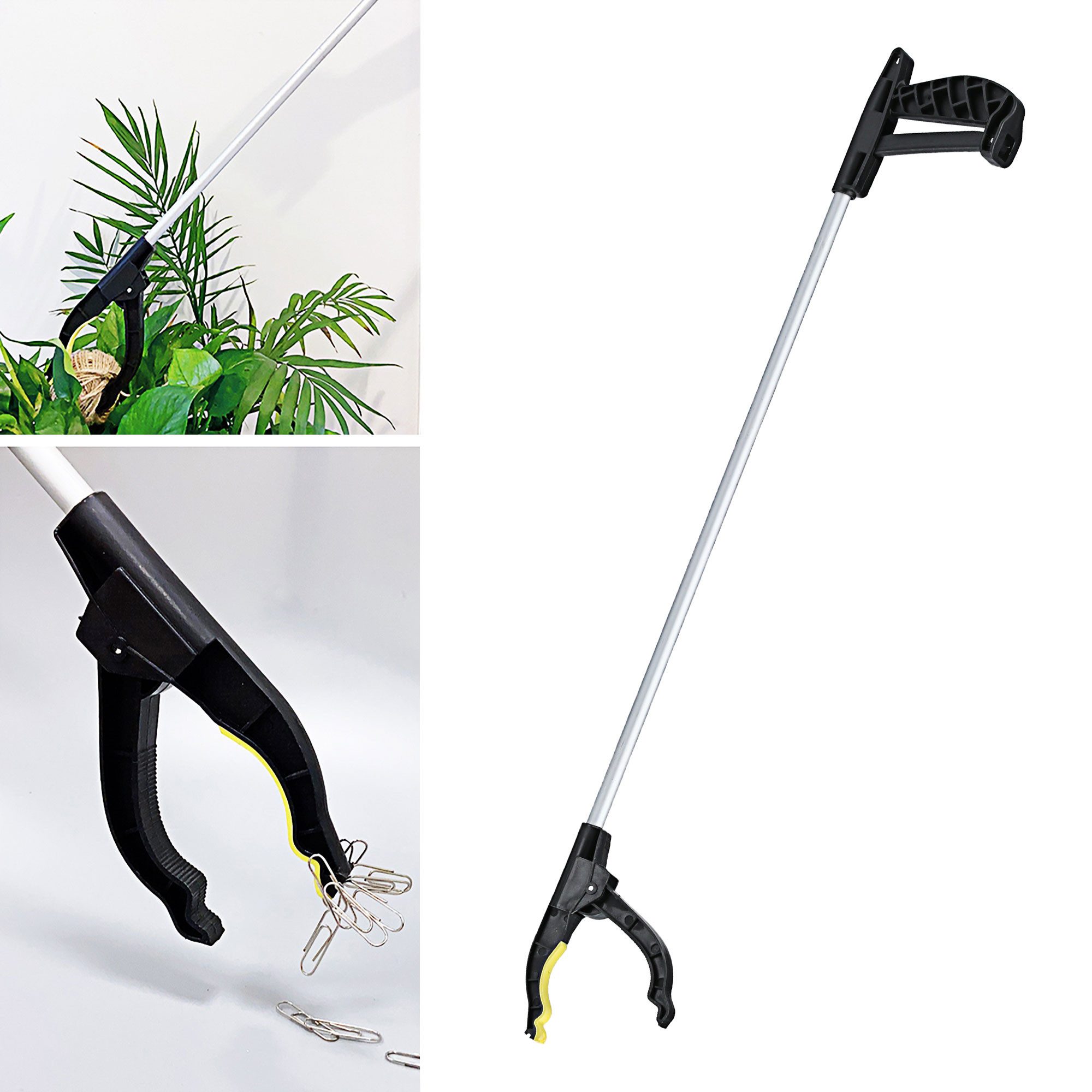 CEPEWA Greifarm 75cm mit Magnet Greifzange Greifer Greifhilfe Aluminium