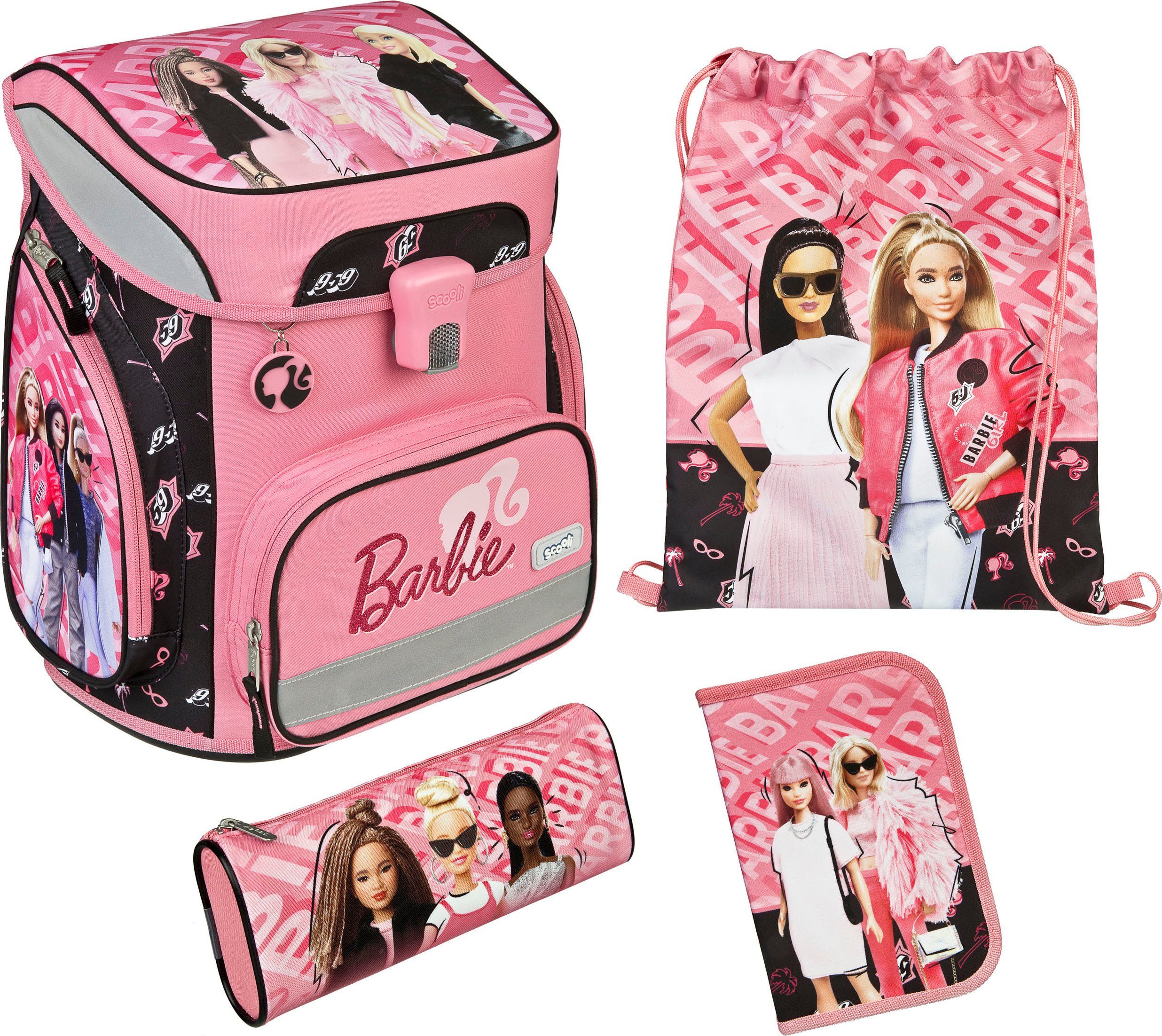 Scooli Ранцы EasyFit, Barbie (5-tlg)