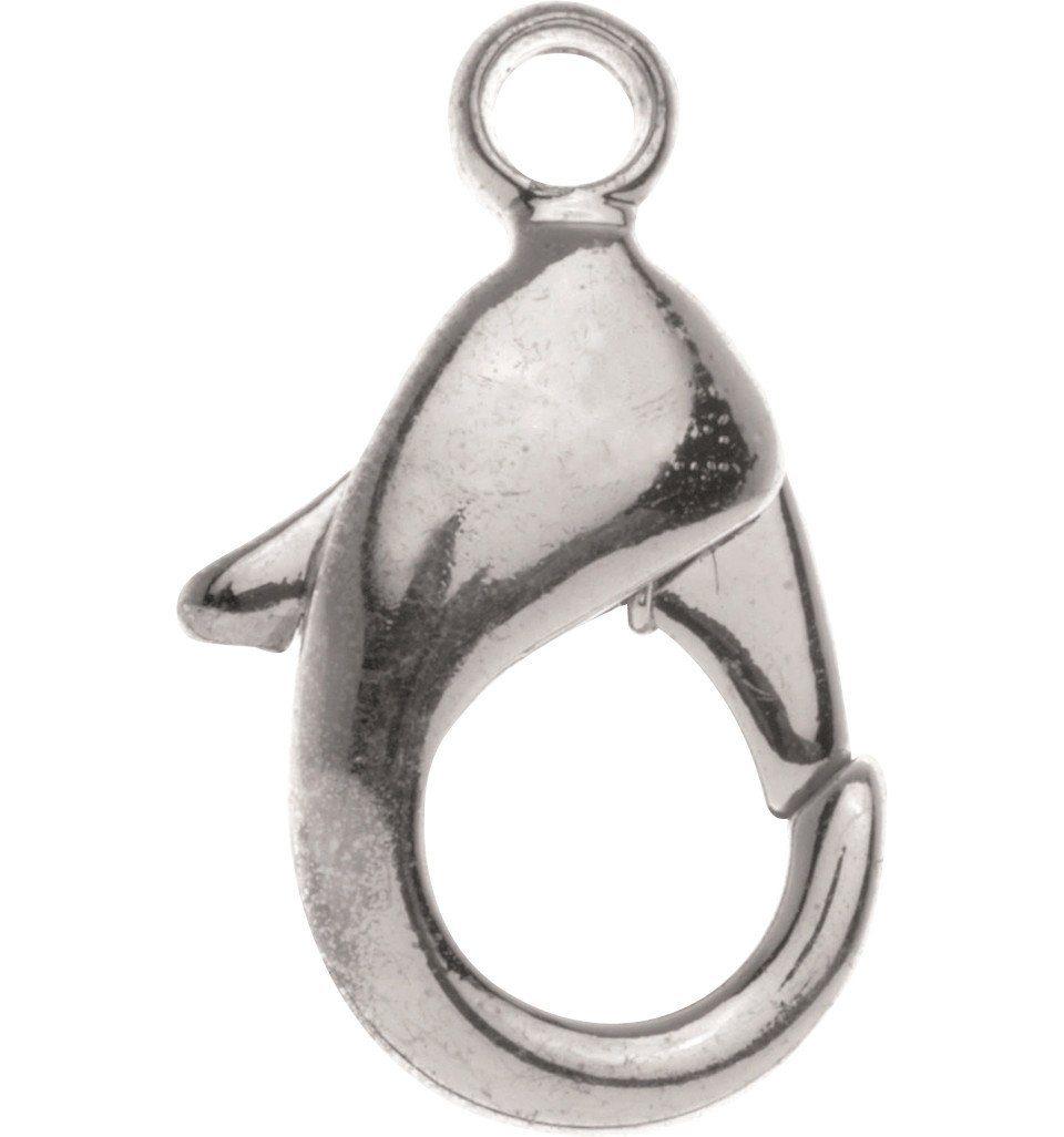 Glorex Karabiner Glorex Karabiner 19 mm 1 Stück, silberfarben