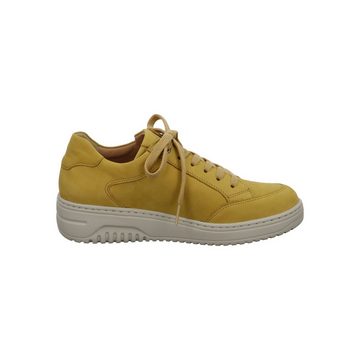 Hartjes Soul - Damen Schuhe Schnürschuh Sneaker Nubuk gelb