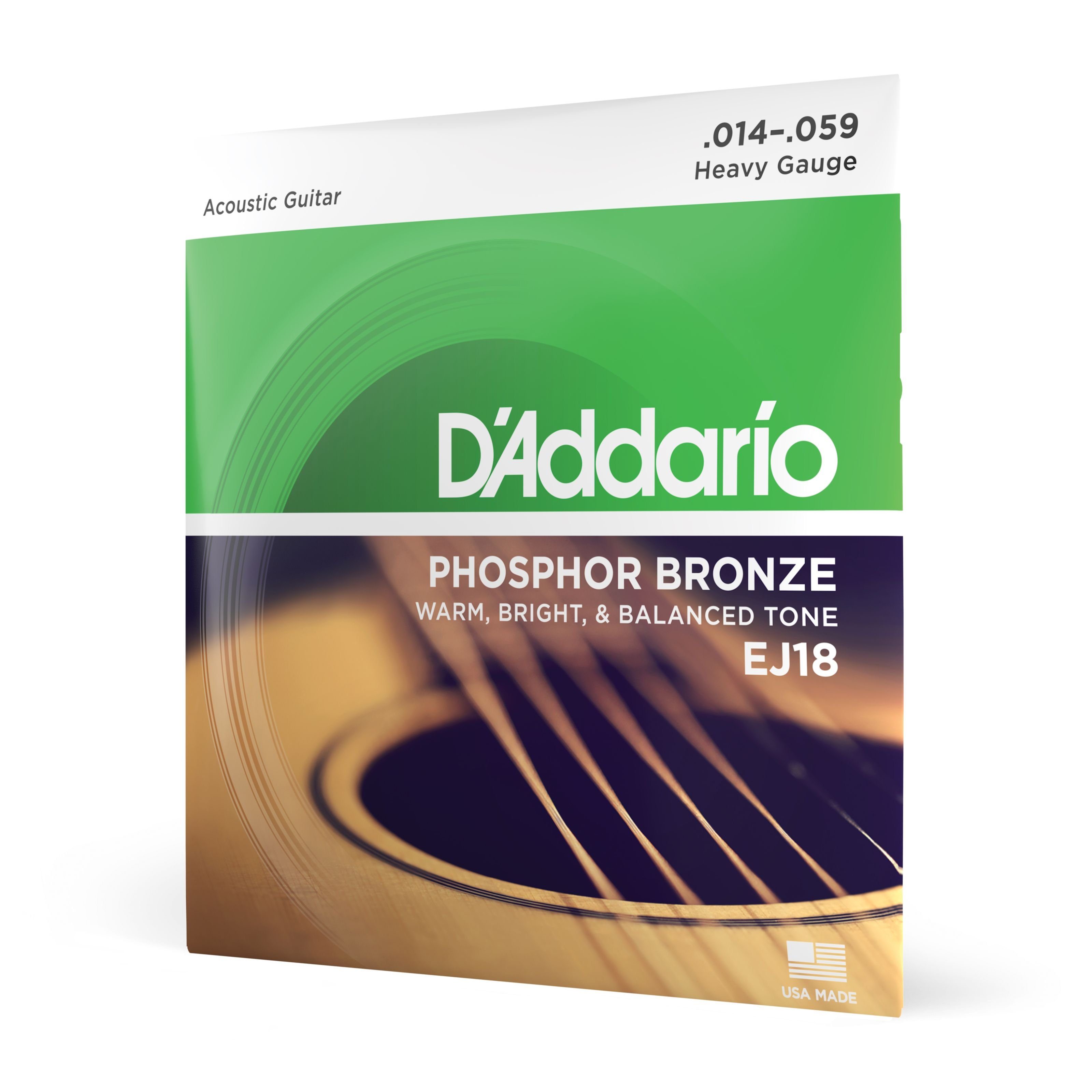 Daddario Saiten, A-Git.Saiten EJ18 14-59 Phosphor Bronze - Westerngitarrensaiten
