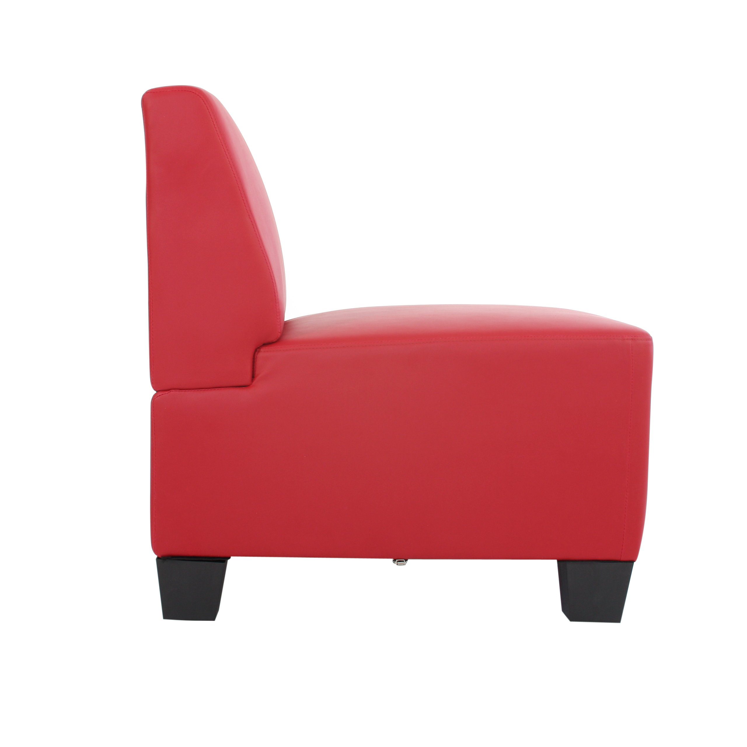 Moncalieri-3, Polsterung, bequeme mit Elementen Lyon-Serie rot MCW 3-Sitzer der rot | Erweiterbar weiteren Set,