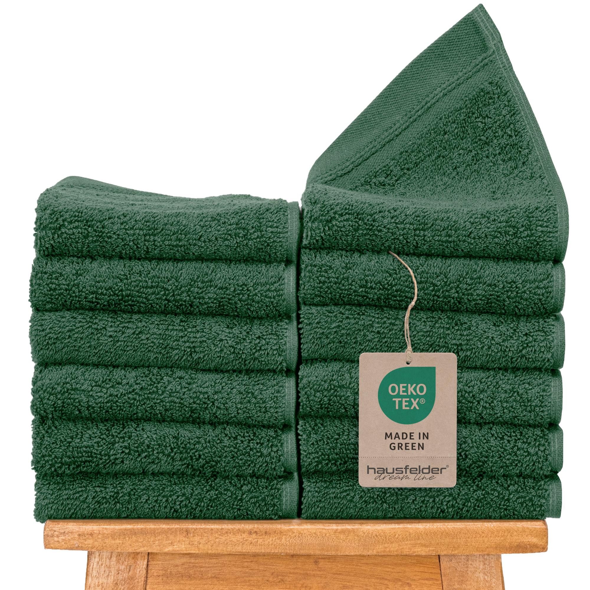 Hausfelder Gästehandtücher 12er Set kleine Handtücher für Gäste WC,aus 100% günstig online kaufen