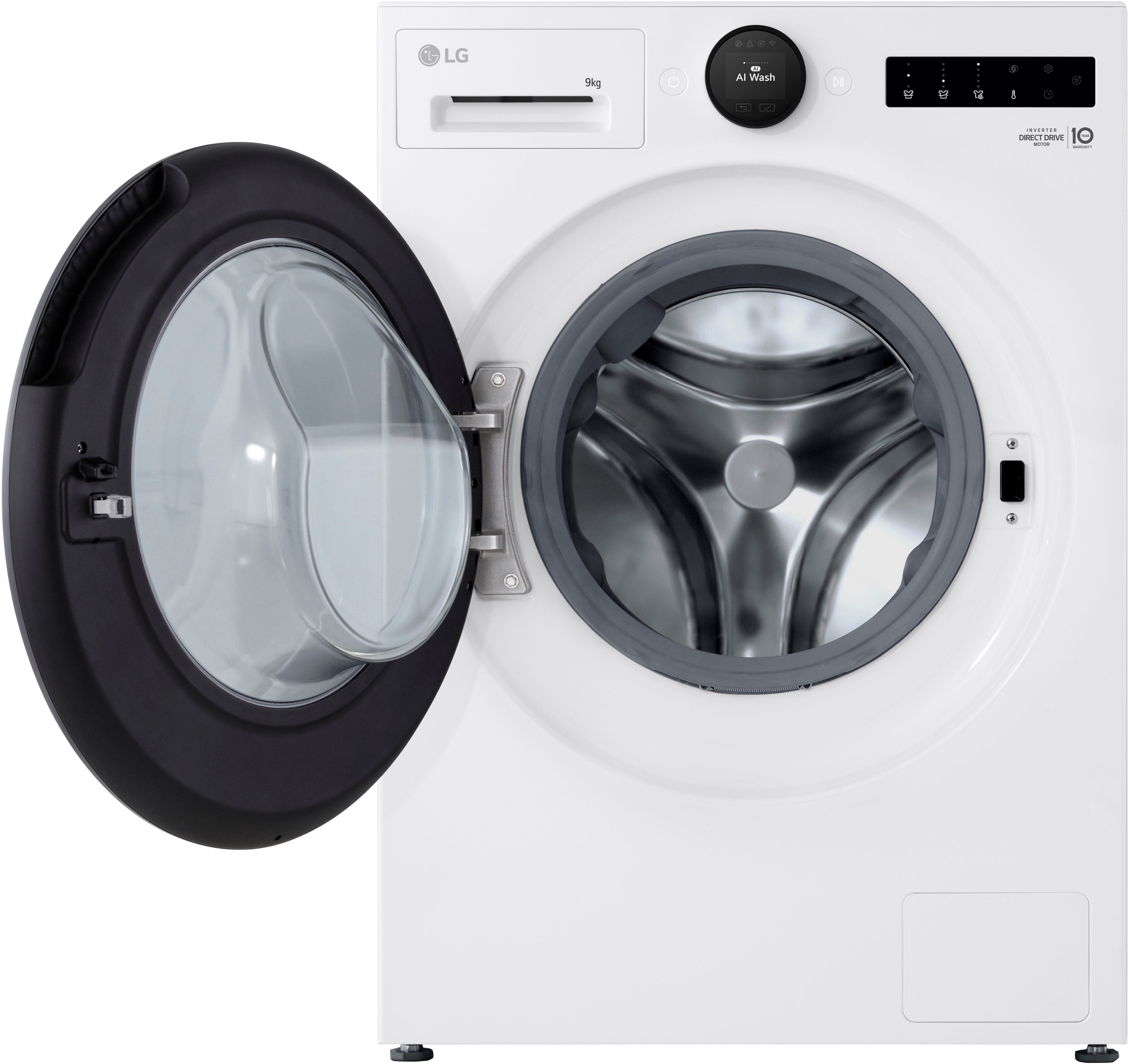 LG Waschmaschine F4WX809YC, 9 kg, 1400 U/min – Bild 4 von 5