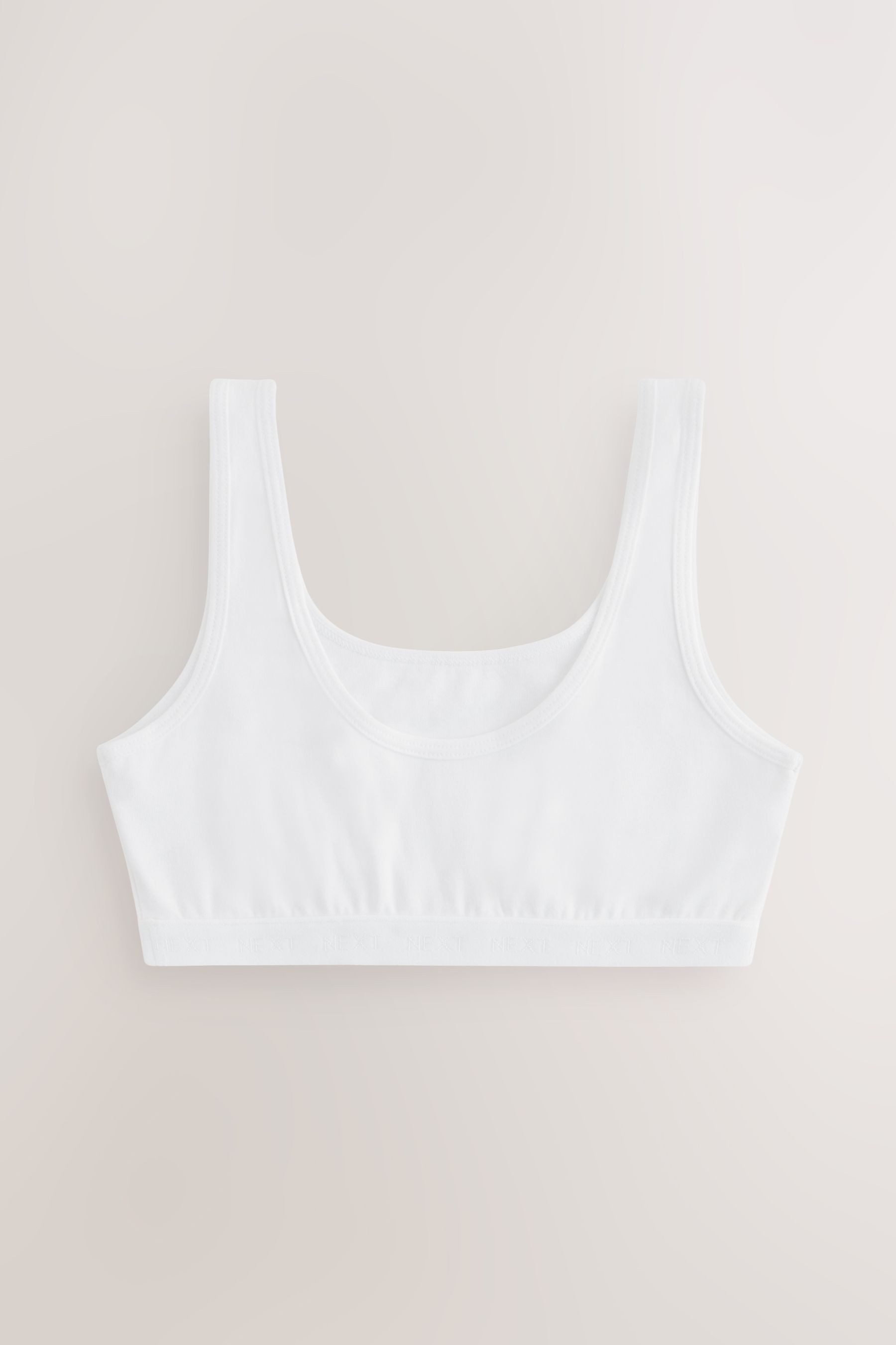 Next Crop-Top Kurz-Top mit U-Boot-Ausschnitt (3-tlg)