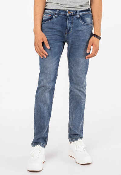 SUBLEVEL Slim-fit-Jeans »Jeans Used-Look«