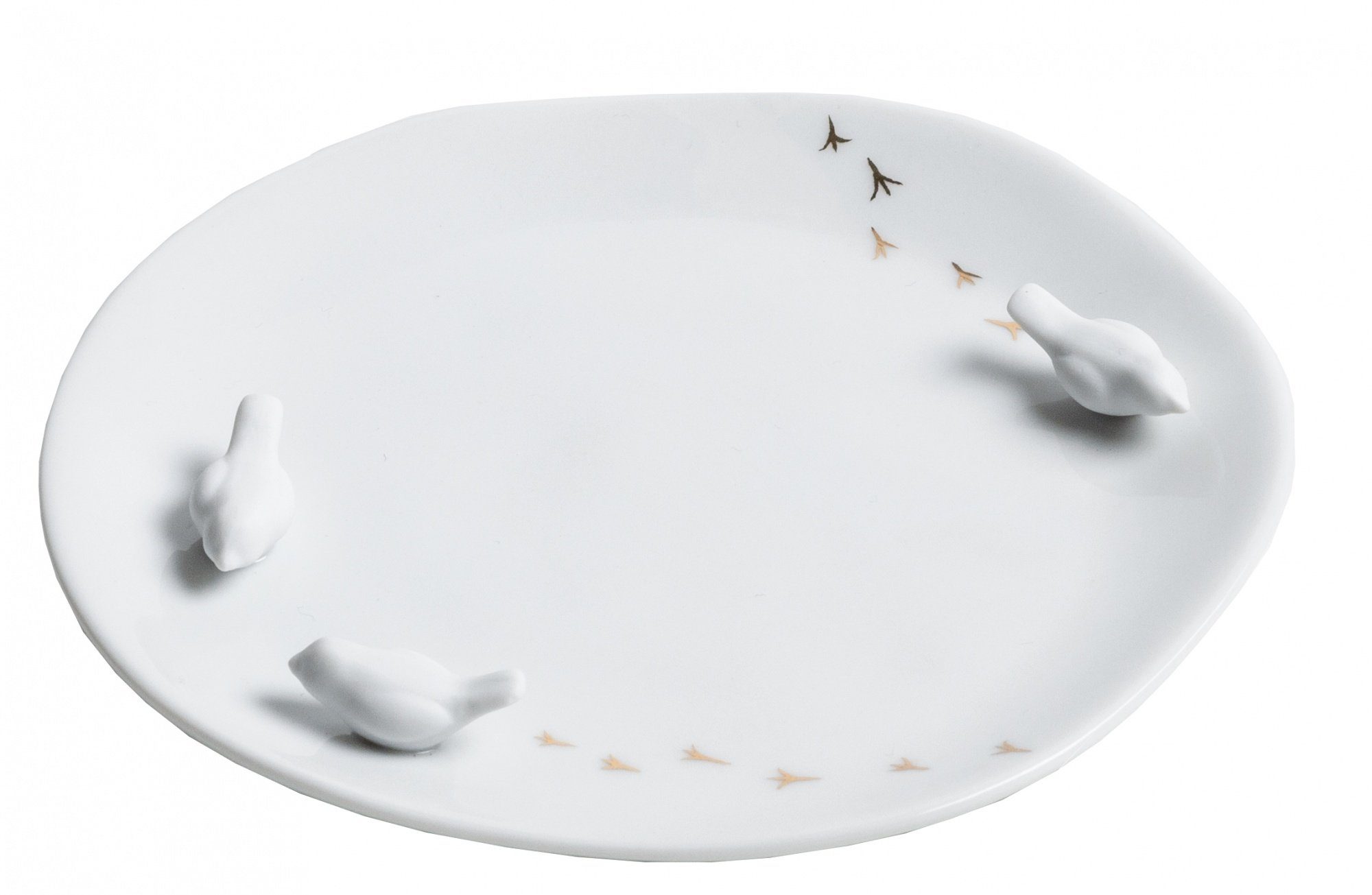 Räder Design Dekoteller PORZELLANGESCHICHTEN. TELLER "VÖGEL"