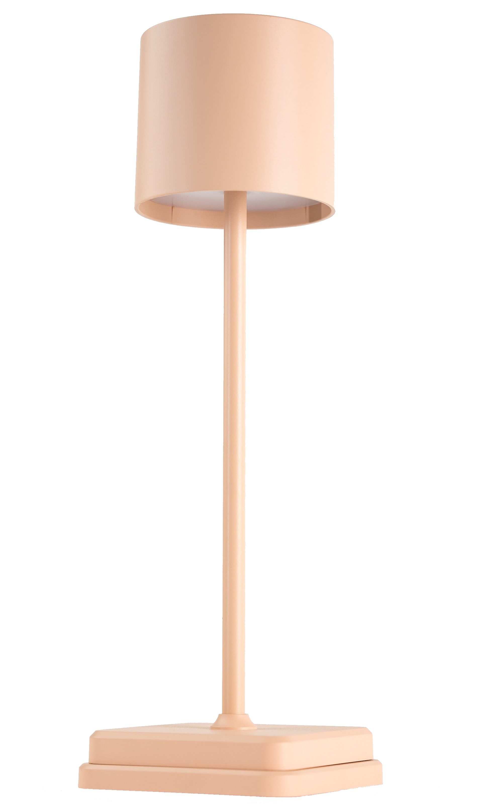 NOWA LED Tischleuchte LENNART, LED fest integriert, Tischlampe/champagnerfarben/Wohnzimmer/Flur/Schlafzimmer