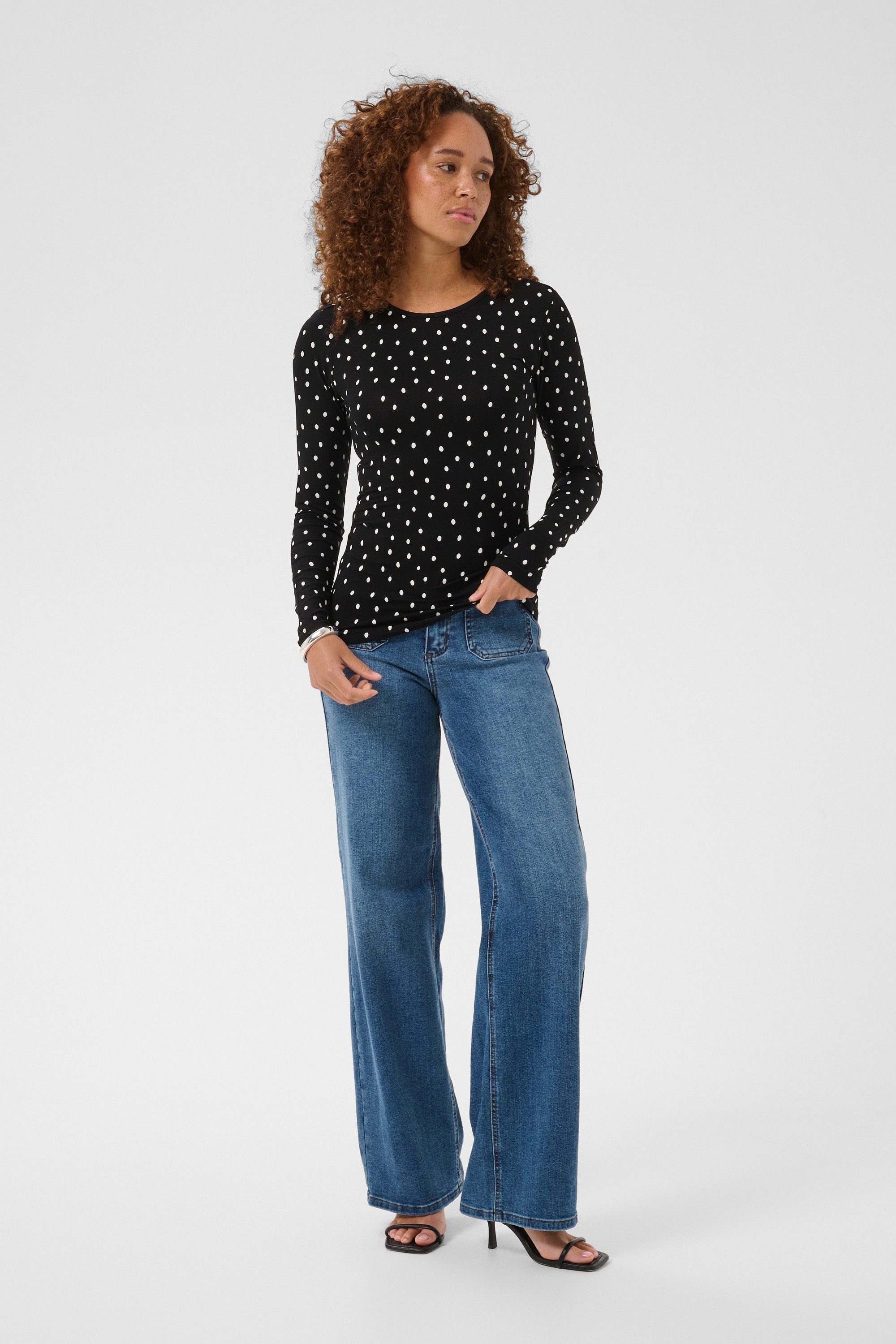 KAFFE T-Shirt T-Shirt kurzarm KAbella