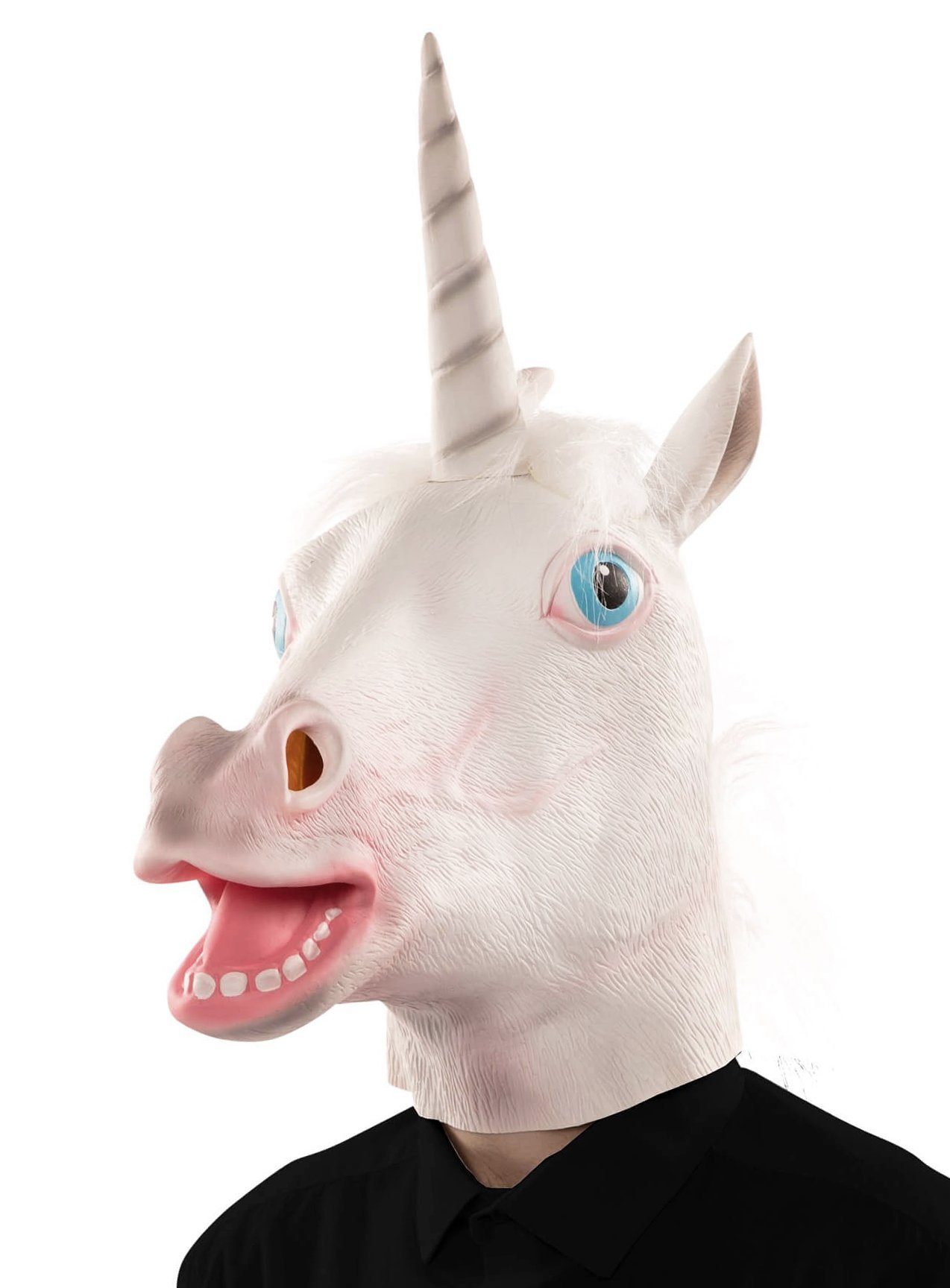 Verkleidungsmaske Einhorn Maske - Karnevalskostüm Faschingskostüm