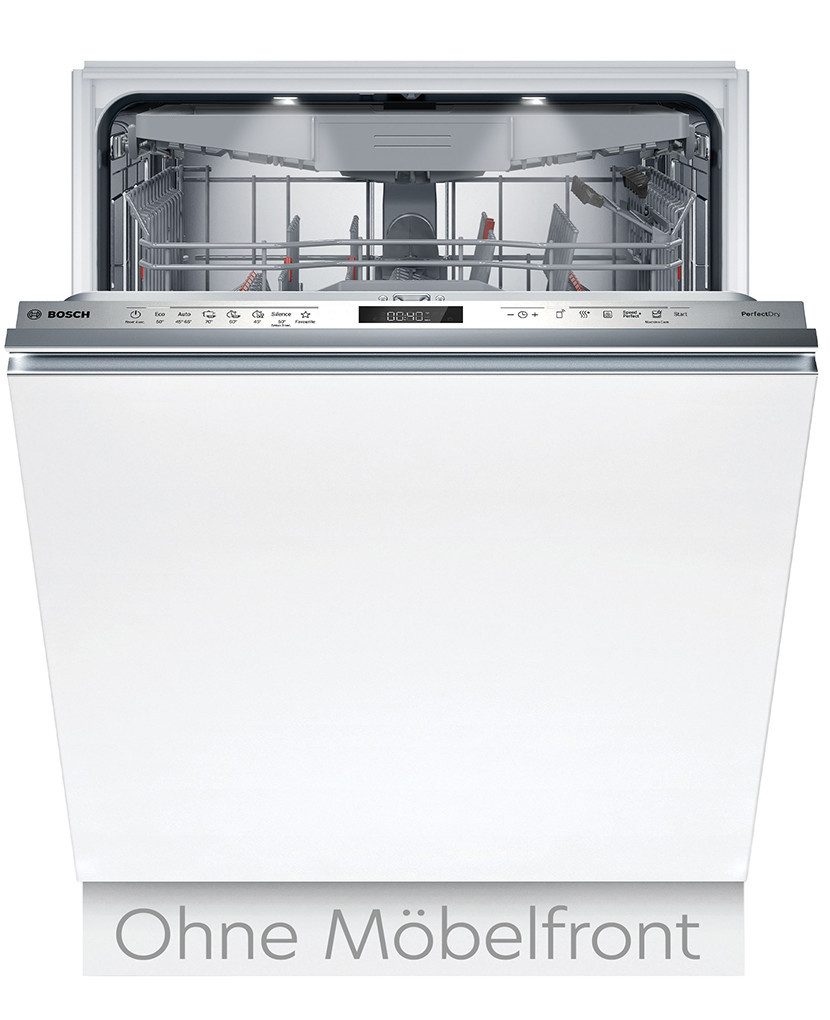 BOSCH vollintegrierbarer Geschirrspüler Serie 6 SMV6ZCX25E, 14 Maßgedecke, Max Flex Körbe: flexible und komfortable Beladung