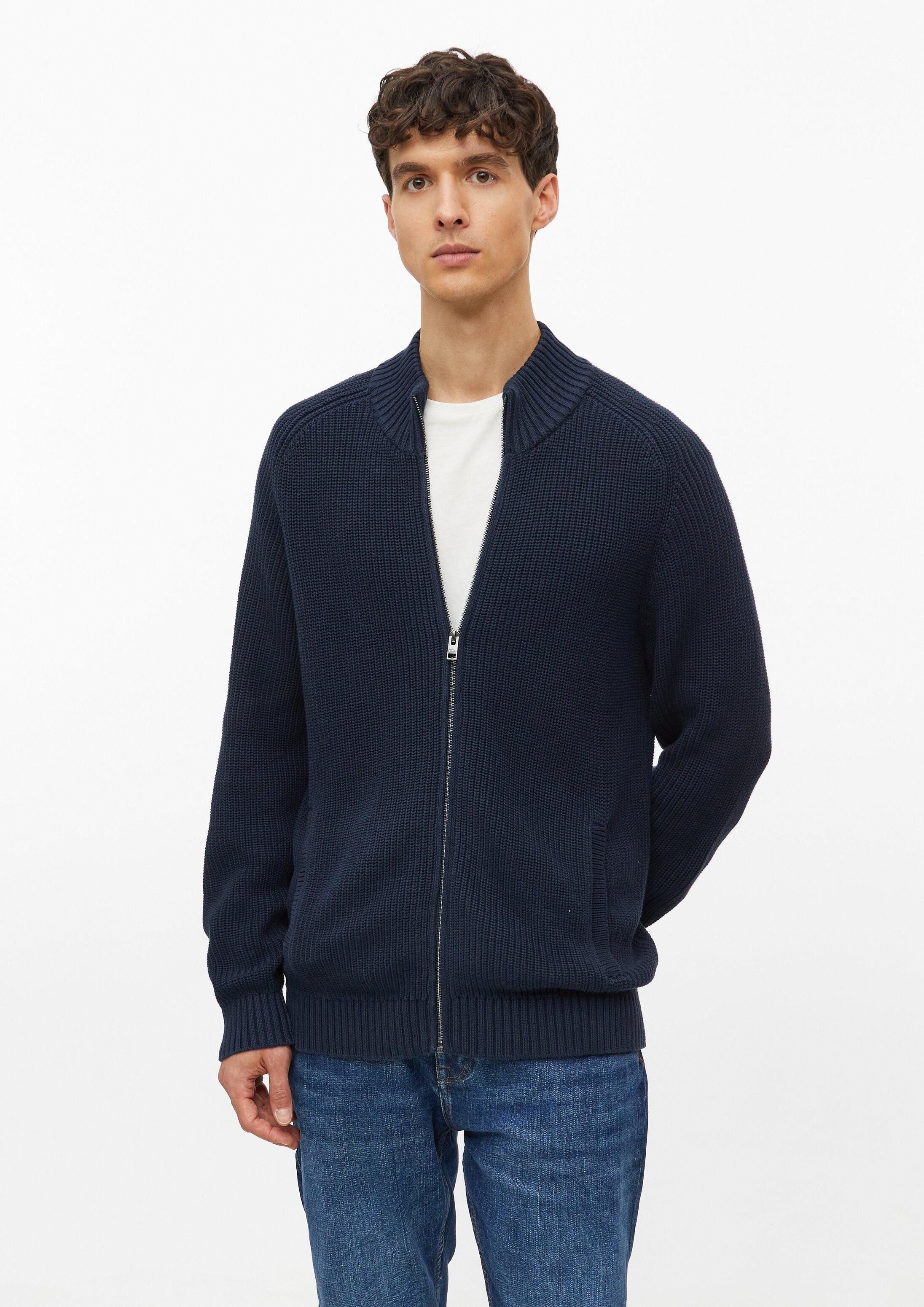 s.Oliver T-Shirt Strickjacke Strukturierte Strickjacke aus 100% Baumwolle