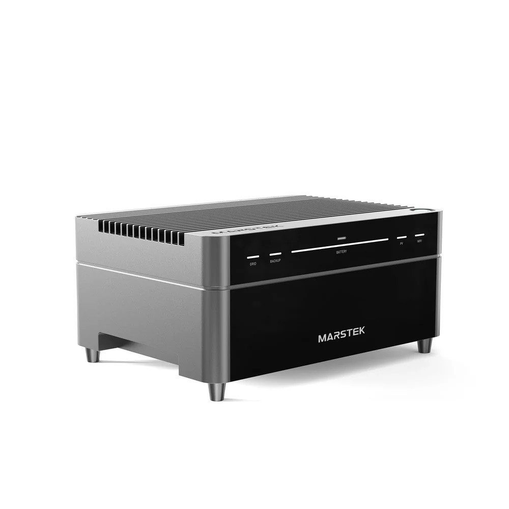 MyVoltaics Balkonkraftwerk SPEICHER Marstek Venus A a 2,12 kWh, erweiterbar, Versand 0 €, 1200 W, Bundle mit Speichererweiterungen, (Set, 1-St., komplett steckerfertig für Steckdose und Solarmodule), 800 W Netzausgang, Notstrom direkt am Speicher bis zu 1200 W