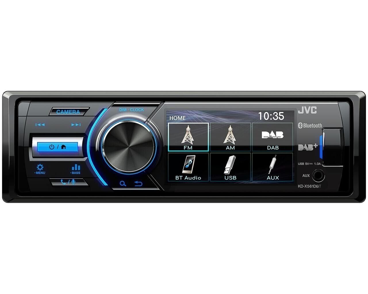 DSX JVC Bluetooth DAB+ Radio passend für BMW 3er E46 98-07 TFT Monitor Autoradio (Digitalradio (DAB), 45,00 W)