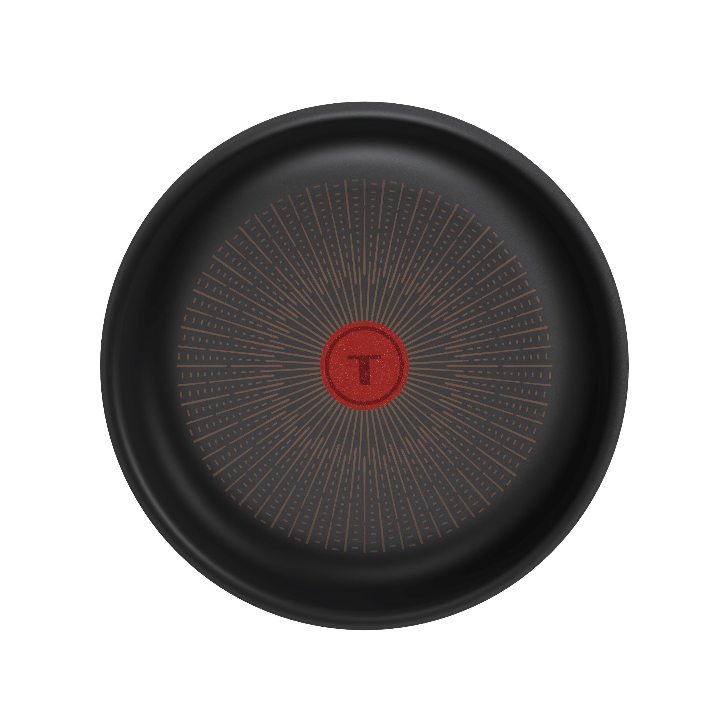 Tefal Bratpfanne Ingenio Excellence Fusion, Aluminium (1-tlg), abnehmbarer Ingenio-Griff, Thermo-Signal, stapelbar, Induktion