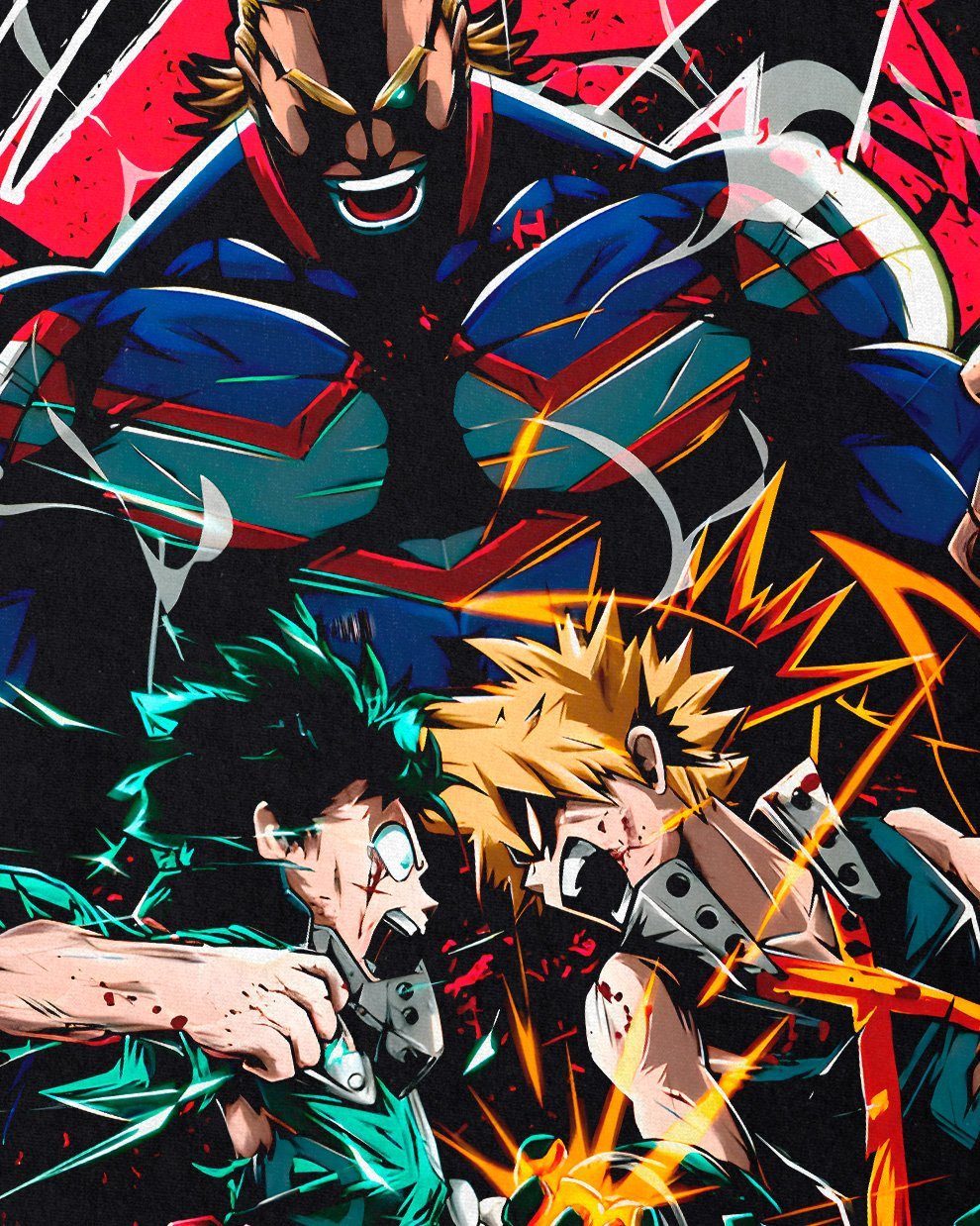 style3 T-Shirt Hero School anime manga my hero academia cosplay günstig online kaufen