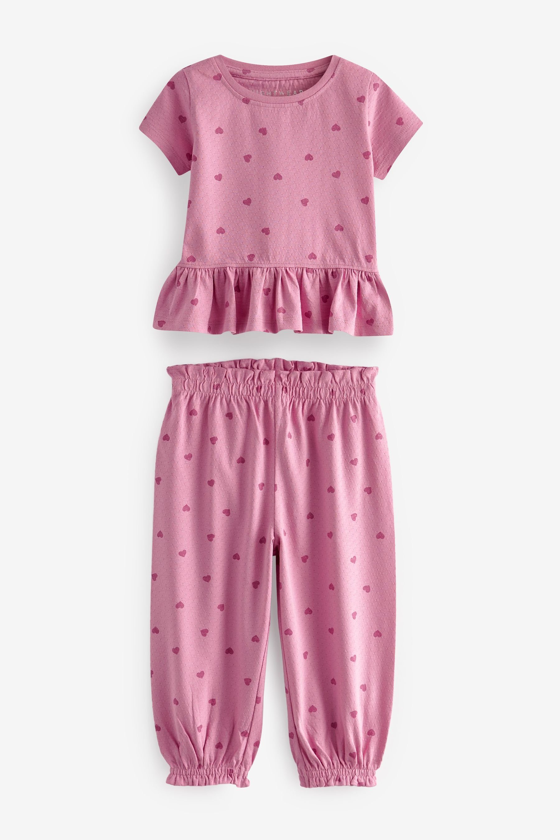 Next Pyjama (4 tlg) Strukturierter 2 Jogginghosen-Schlafanzug x