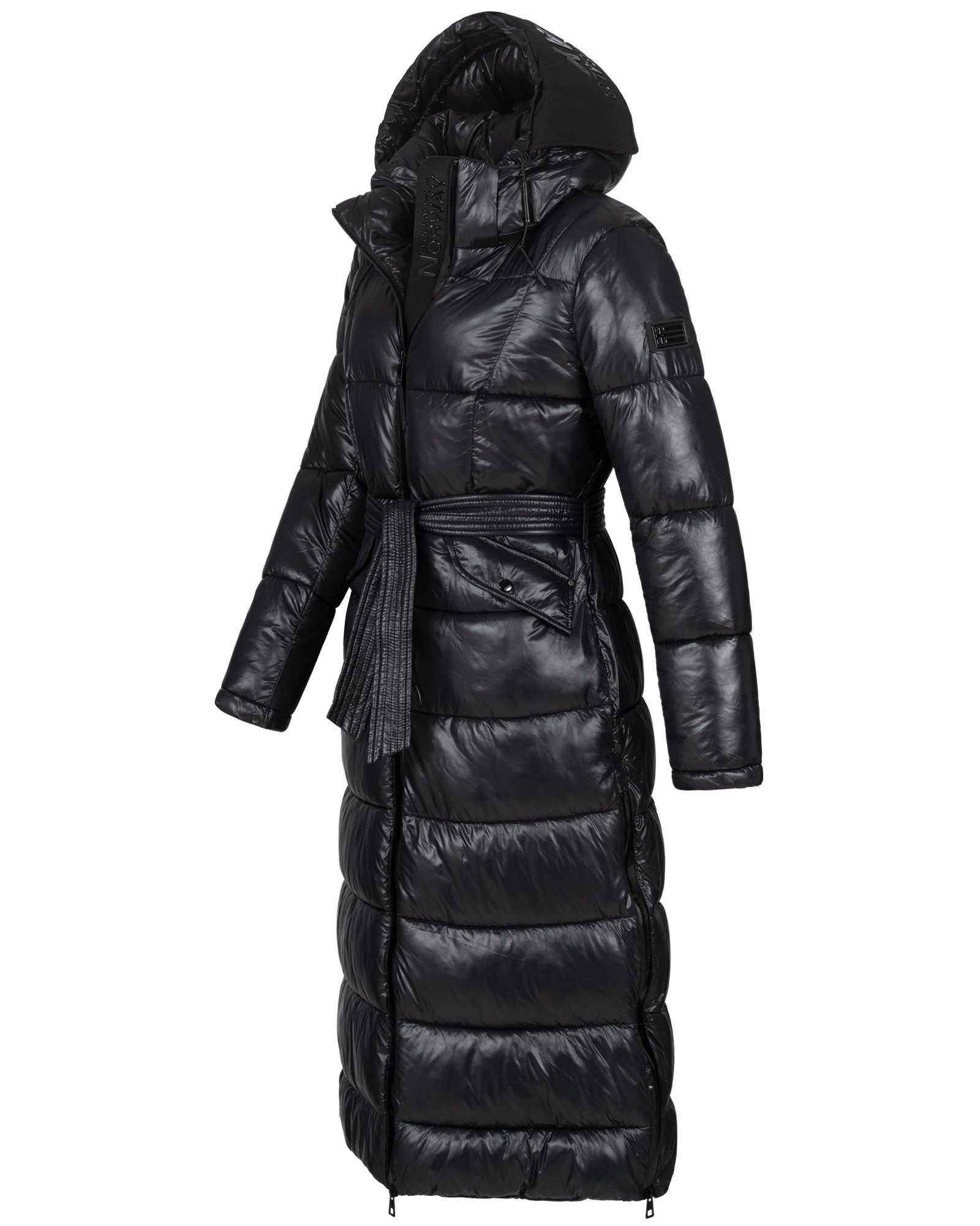 Geographical Norway Steppmantel Winter Jacke Parka Steppjacke Steppmantel Wintermantel Lange Mantel