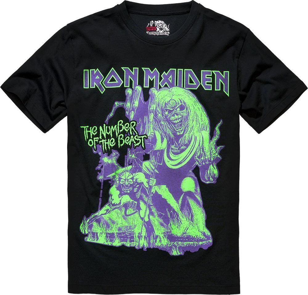 Brandit T-Shirt Iron Maiden T Shirt Number Of The Beast I