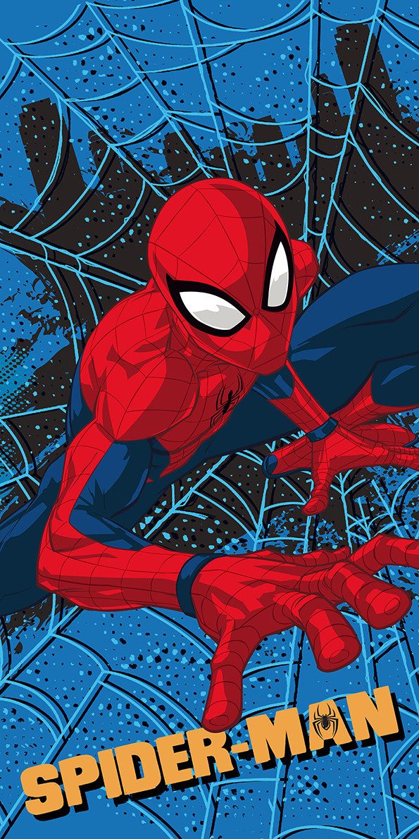 Spiderman Badetuch weiches Bade/Duschtuch Spiderman Größe: 70 x 140 cm, (1-St)