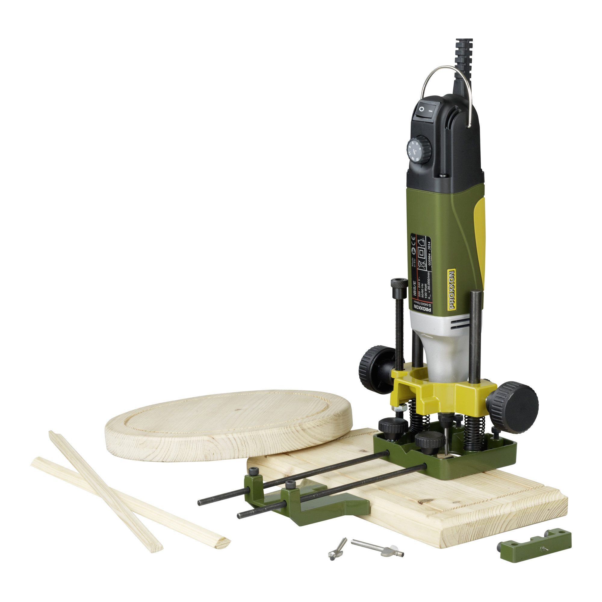 PROXXON INDUSTRIAL Fräser-Set Proxxon Oberfräsenvorsatz OFV