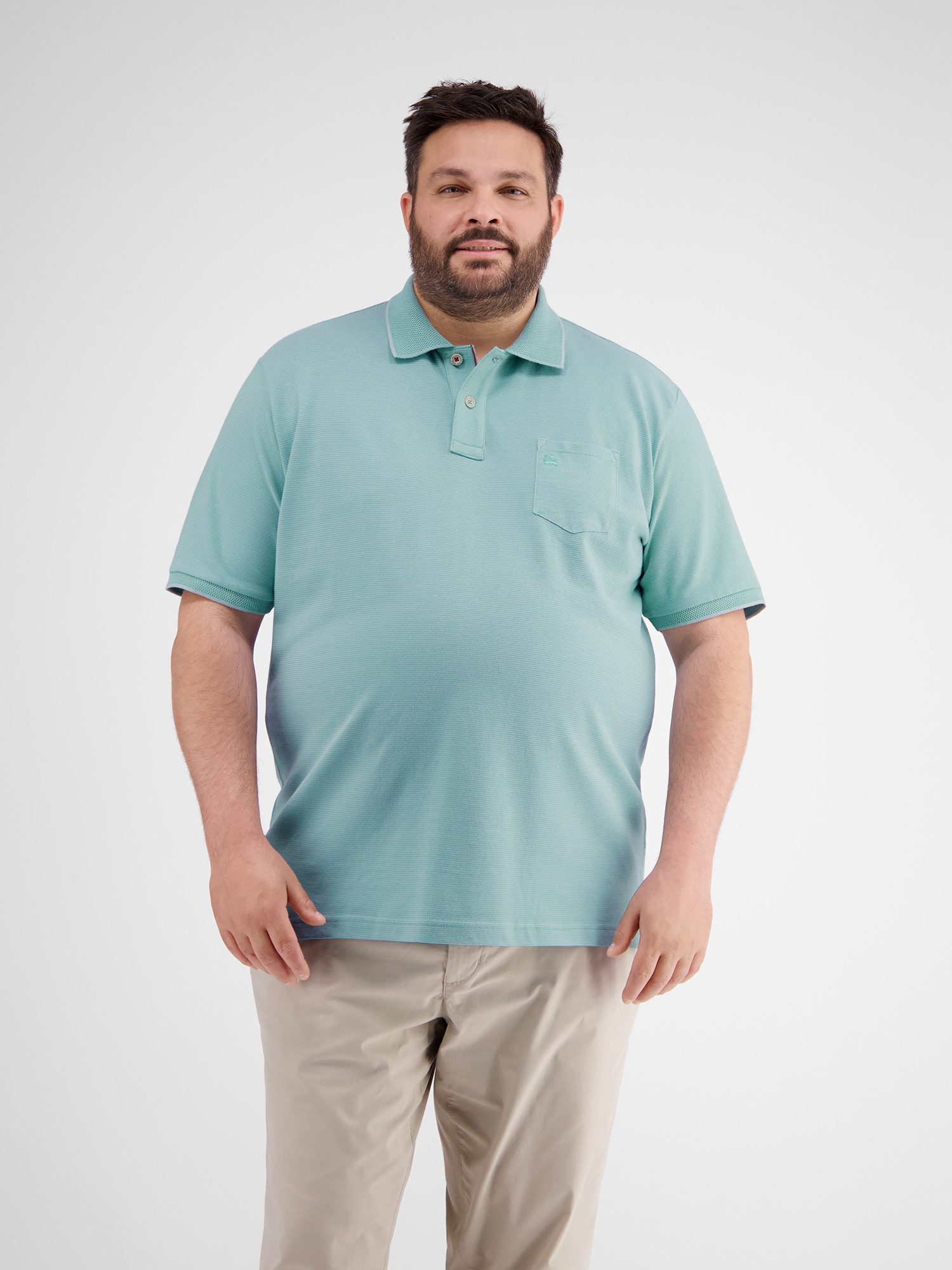 LERROS Poloshirt "LERROS Herren Piqué-Poloshirt in Großen Größen" günstig online kaufen