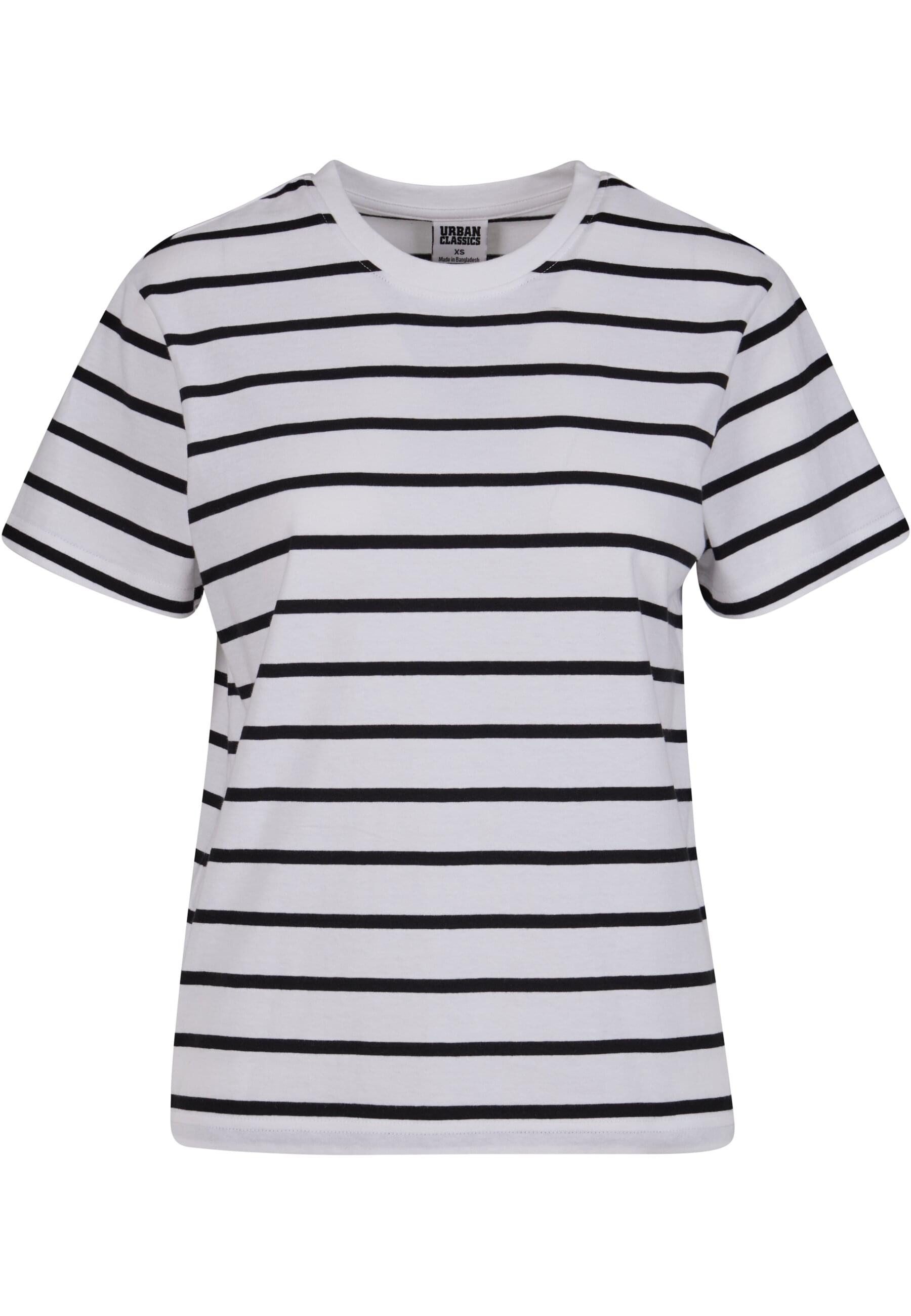 URBAN CLASSICS T-Shirt Urban Classics Damen Ladies Striped Boxy Tee (1-tlg) günstig online kaufen