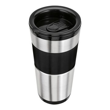 CLATRONIC Filterkaffeemaschine KA 3733 1-Tassen-Thermo-Kaffeeautomat Edelstahl