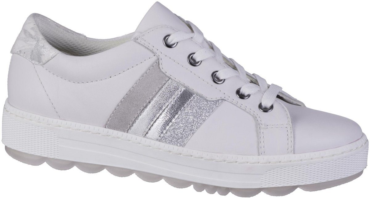 Jana »JANA Damen Leder Sneakers white, Extra Weite H, Jana Comfort Leder  Fußbett« Plateausneaker online kaufen | OTTO