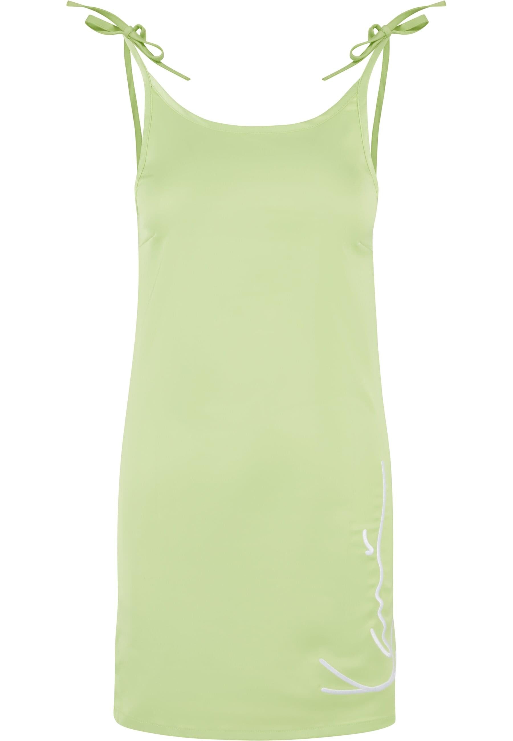 Karl Kani Shirtkleid Karl Kani Damen KW221-060-1 KK Signature Satin Kleid (1-tlg)