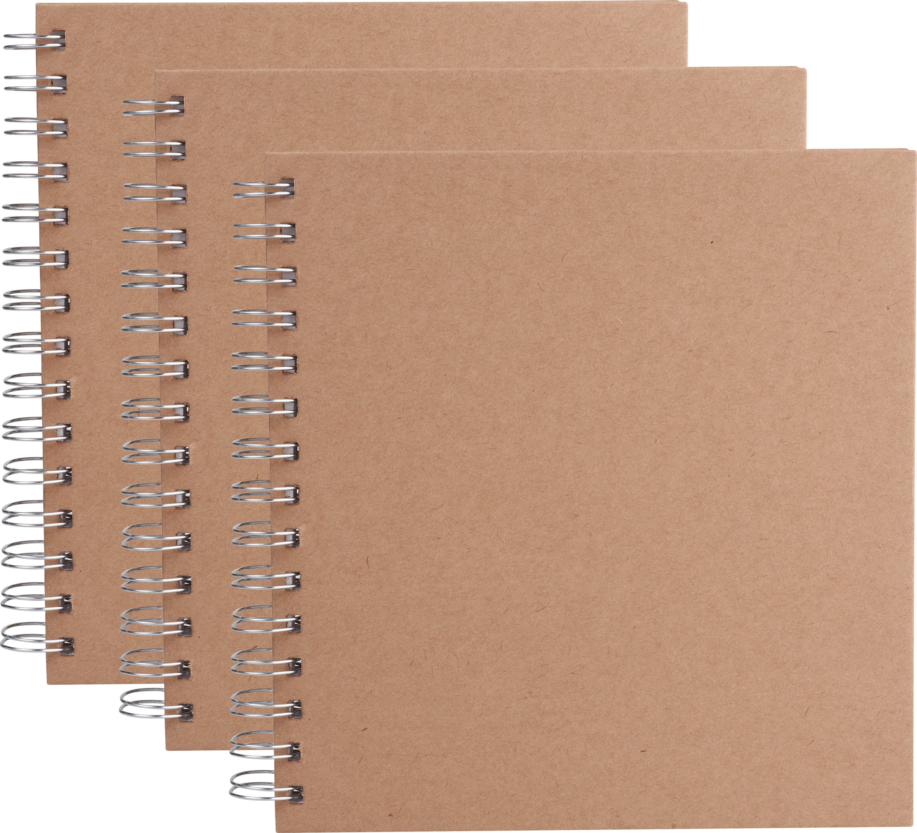 VBS XXL Fotoalbum Kraftpapier, mit weißen Seiten 3er-Pack