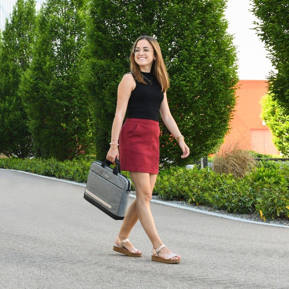 Hama Laptoptasche Laptop Tasche bis 34 cm (13,3), grau