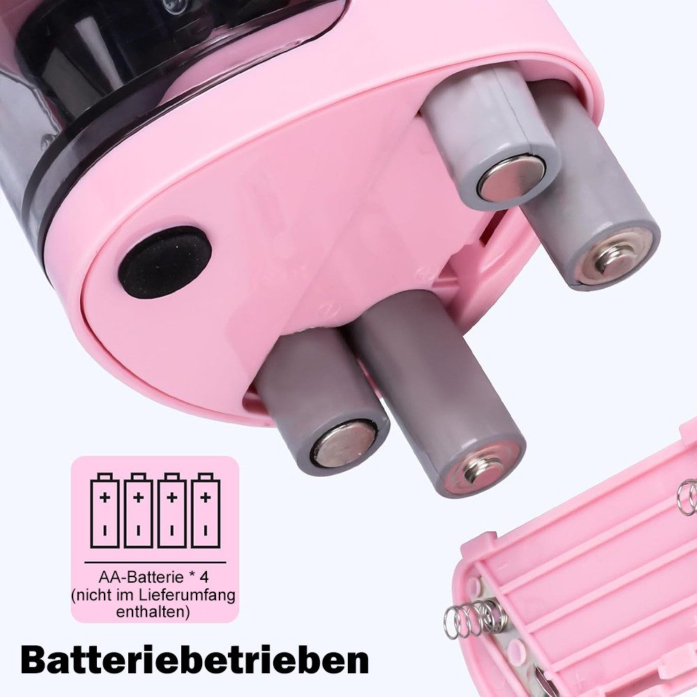 AFKSMILE Anspitzer Elektrischer Bleistiftspitzer, Doppelloch-Batteriespitzer, Anspitzer, Für 6-12mm No.2/Buntstifte, für Schule/Klassenzimmer/Büro/Haus – Bild 5 von 5
